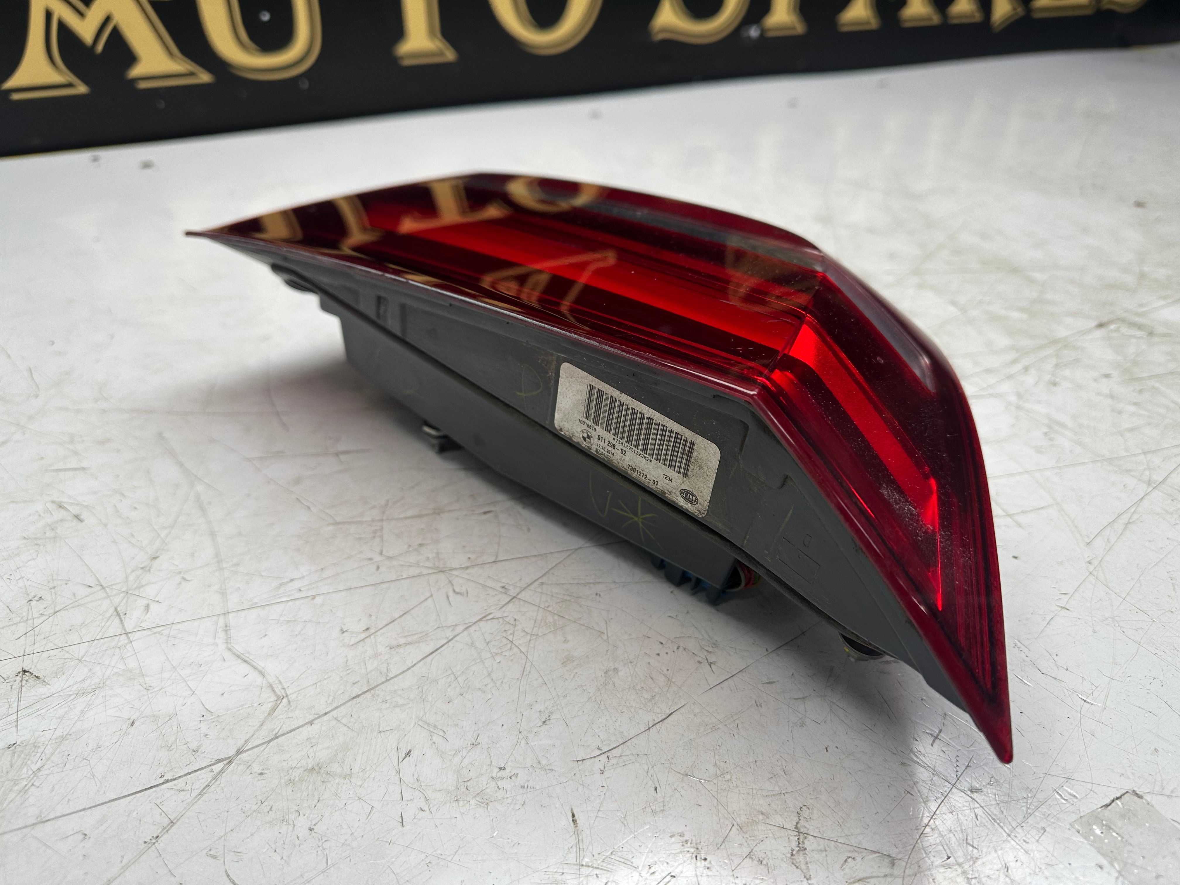 BMW X5 F15 2014 Tail Light Inner Rear Right Driver Side Offside (7301272-07)