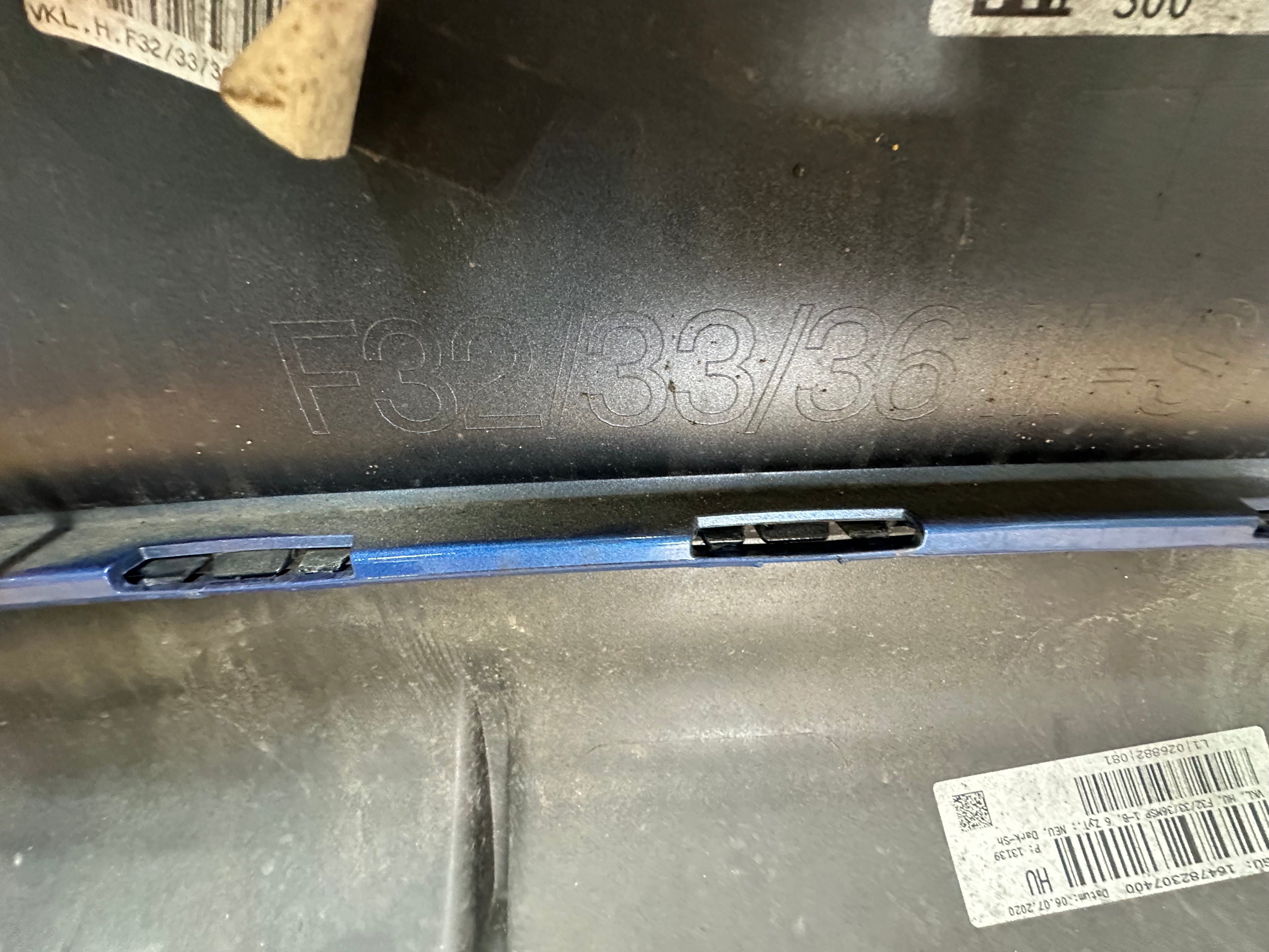 BMW 4 Series F32 / F33 / F36 M Sport Rear Bumper