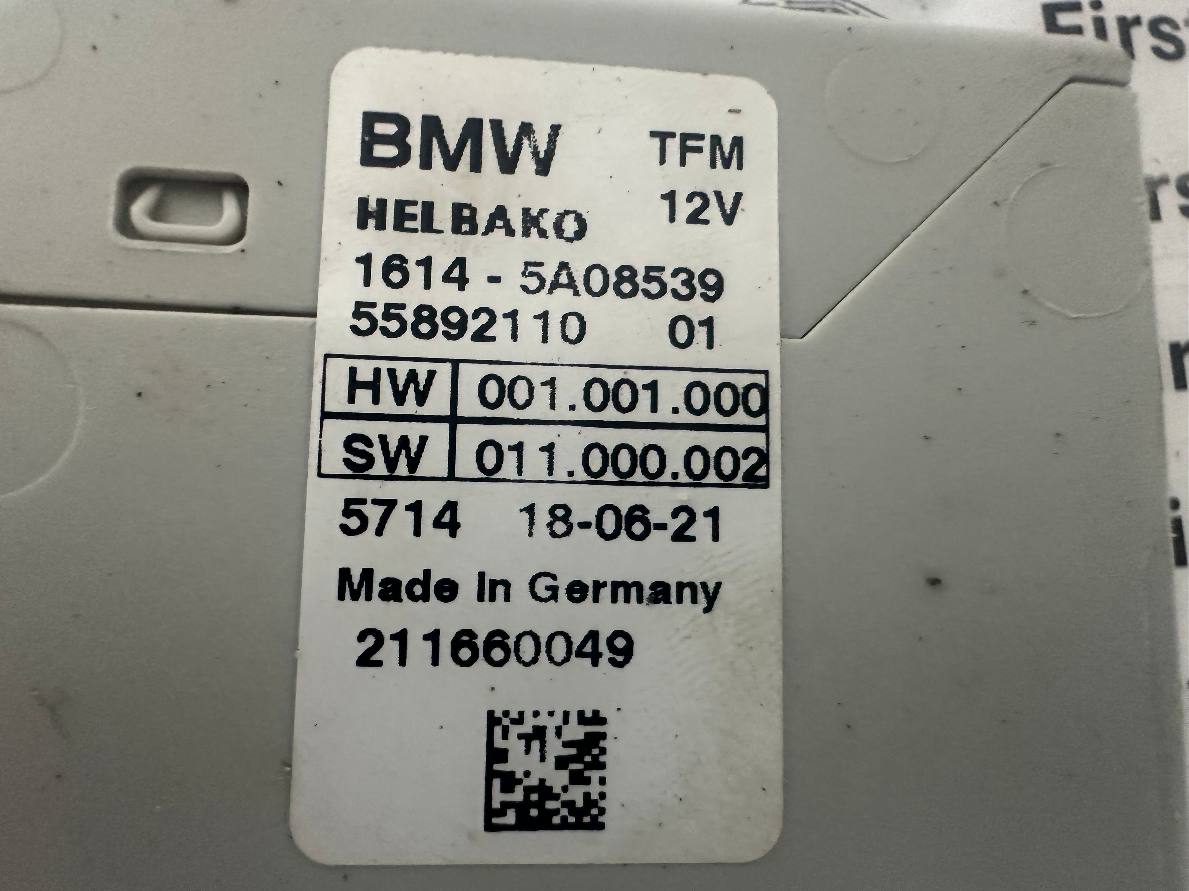 BMW 3 & 5 Series 2020 ECU Fuel Pump Control Module (1614-5A08539)