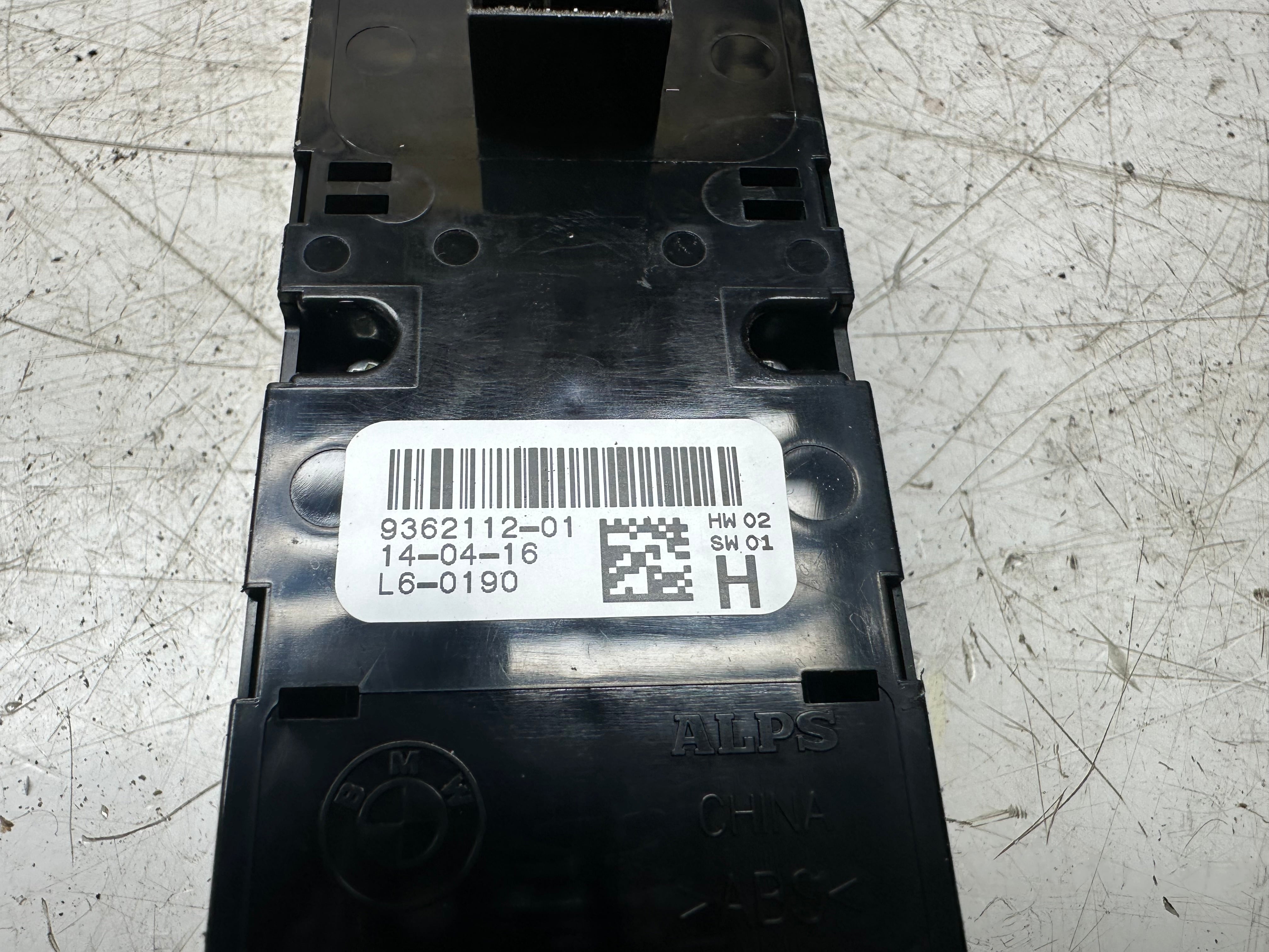 BMW F30 F80 2011–2018 Electric Window Switch Front (9362112-01)