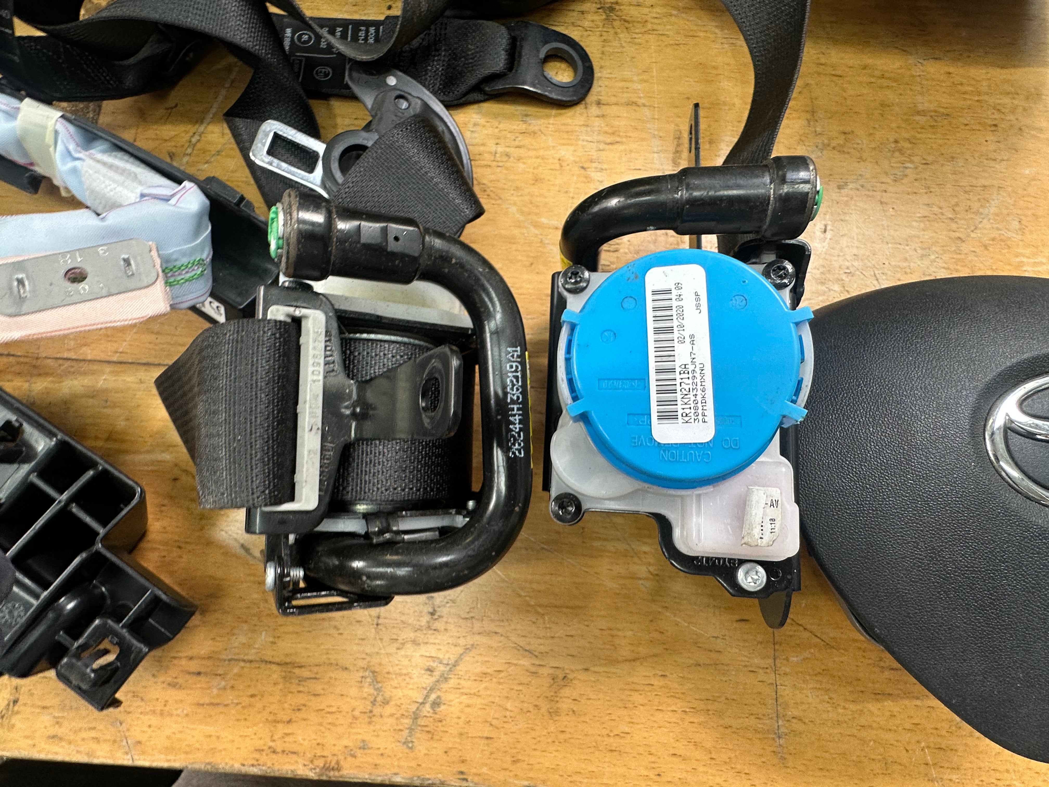 Toyota Aygo 2021 Dashboard with Airbag Kit