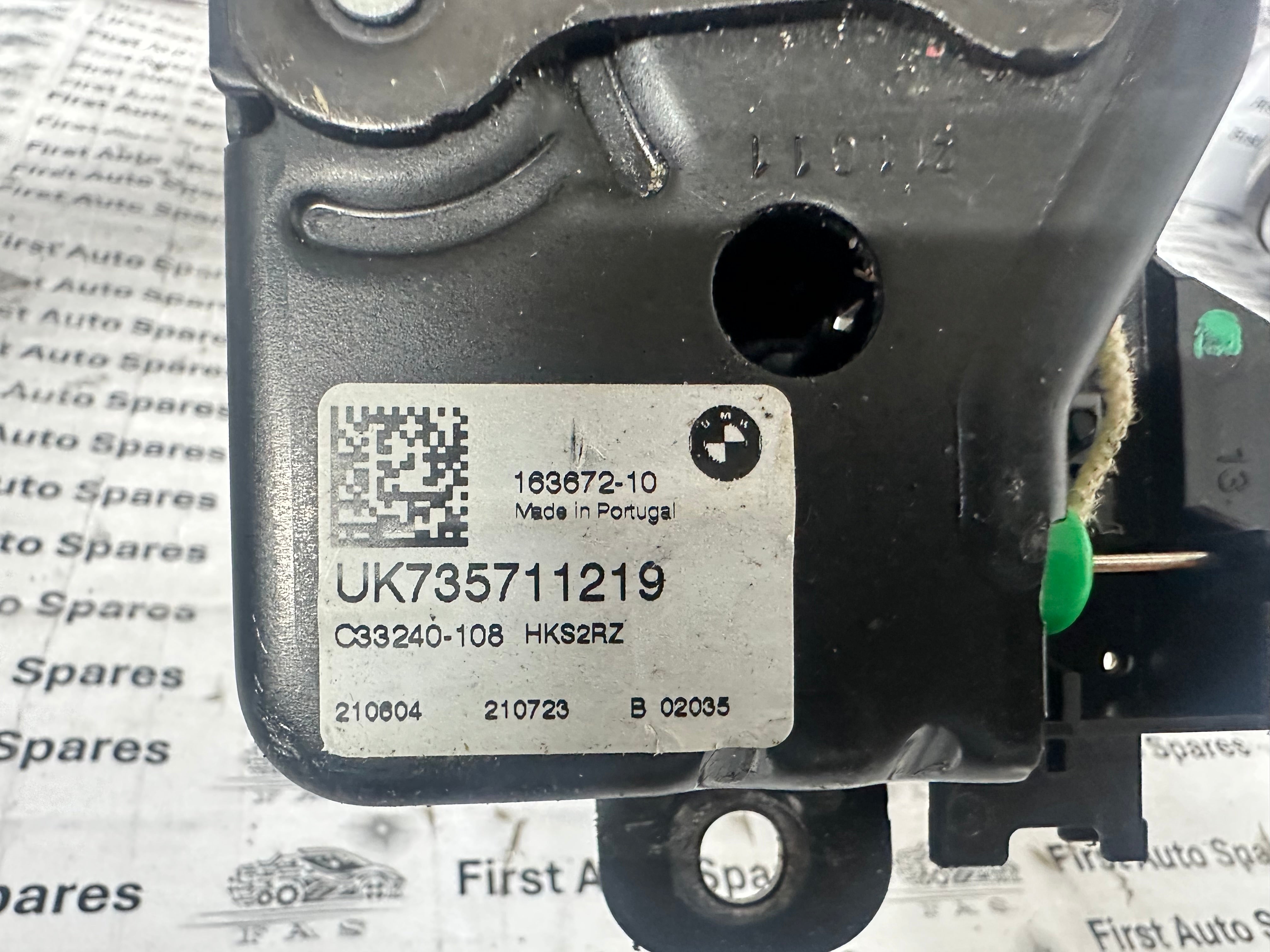 BMW i4 G26 eDrive 40M Sport 2023 Tailgate Boot Lock (C87536-102) (163672-10)