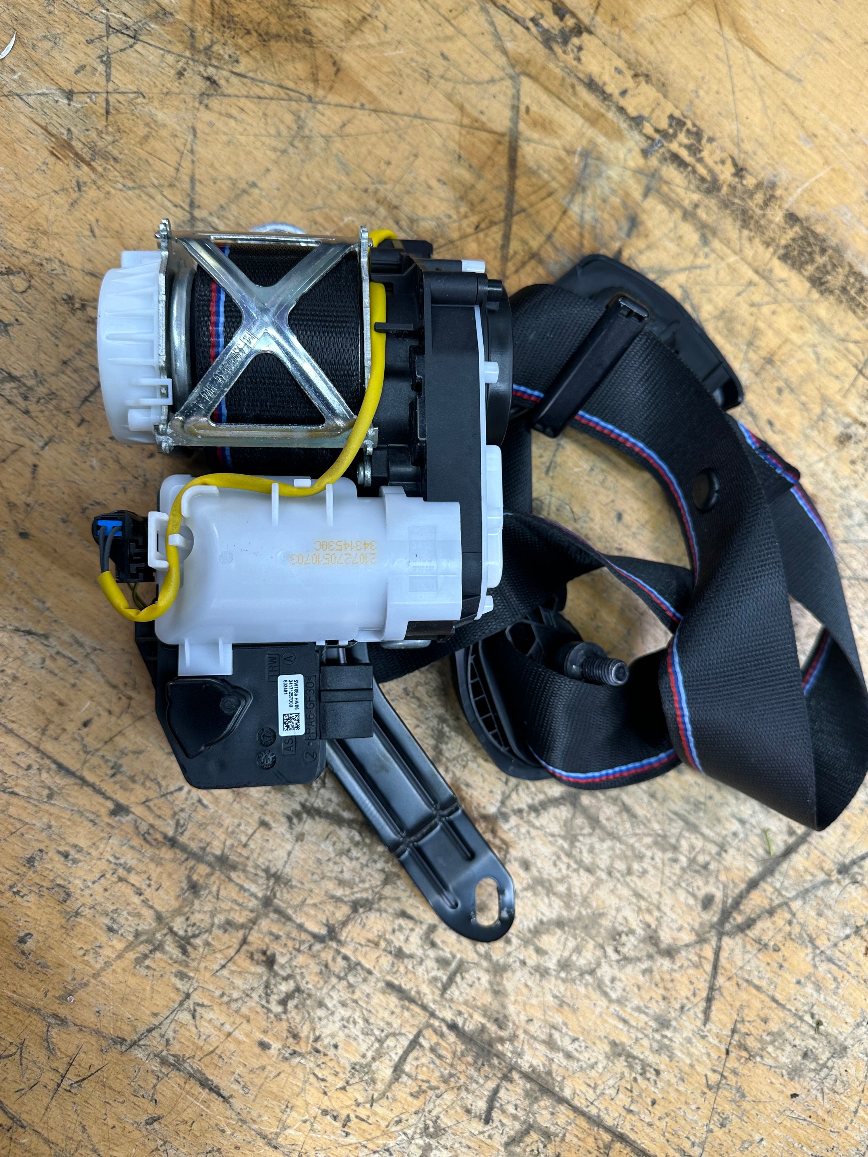 BMW X3 M F97 N/S/F Passenger Seatbelt Pretensioner M Sport Stitching (8076195)