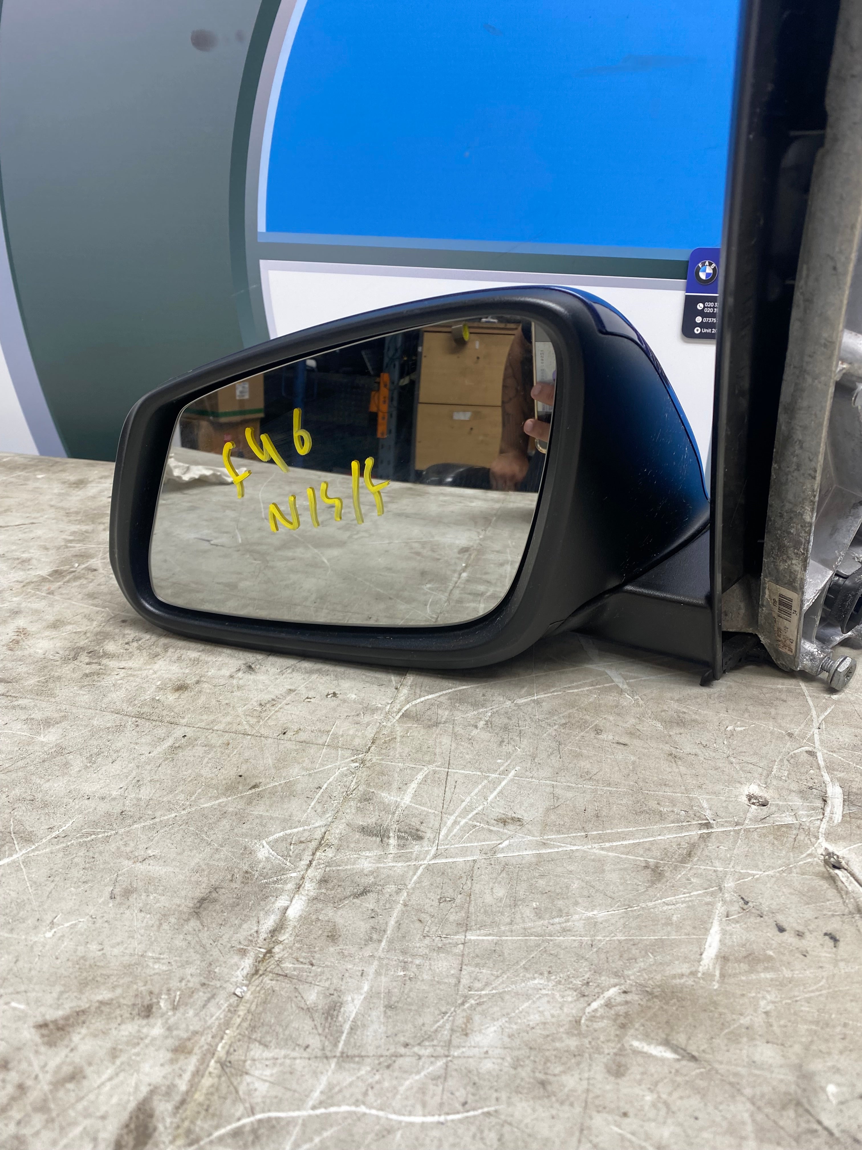 BMW 2 Series F46 Passenger Side Wing Mirror – 2015–2022