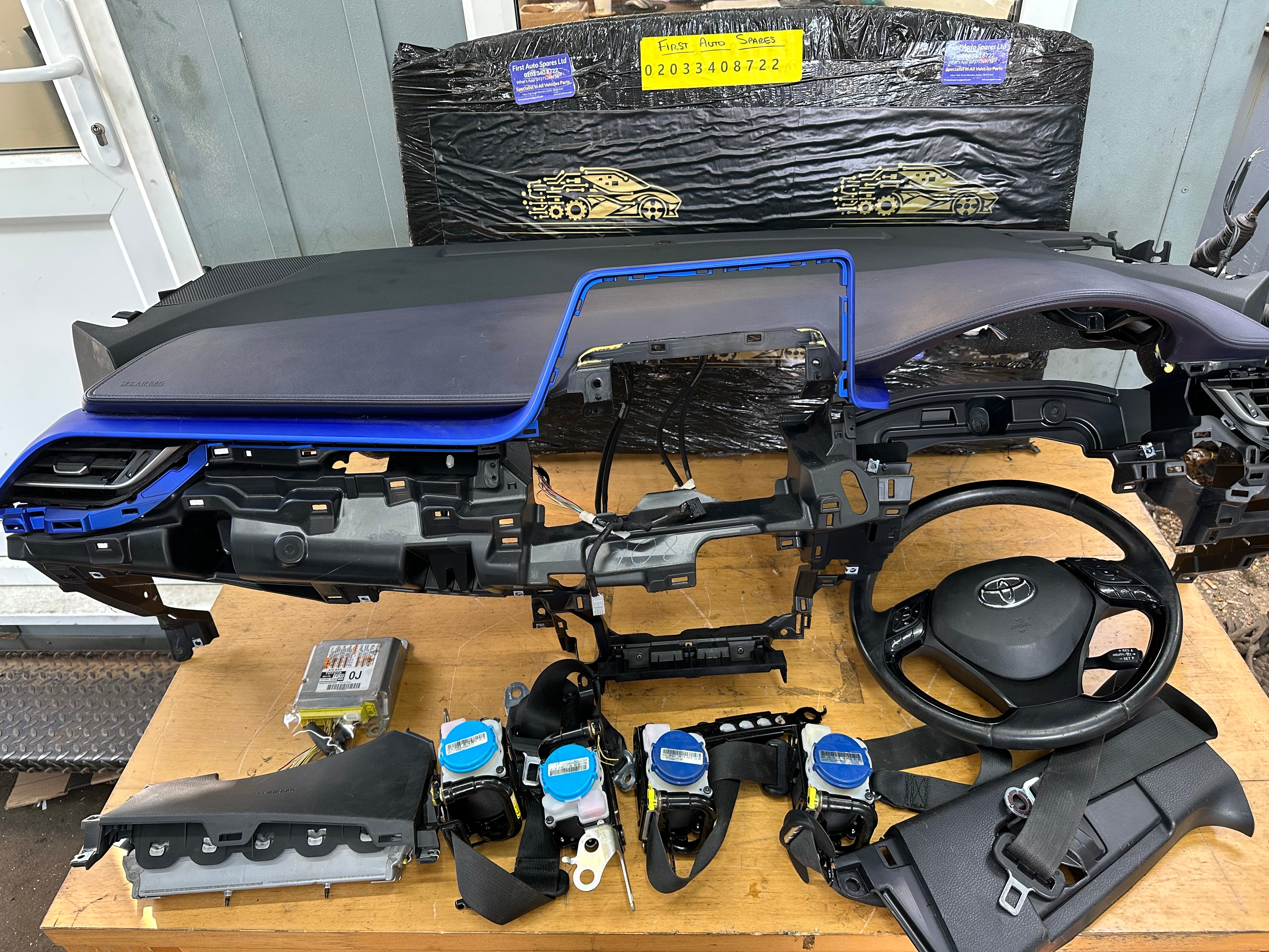 Toyota C-HR 2020 Complete Airbag Kit with Steering Wheel