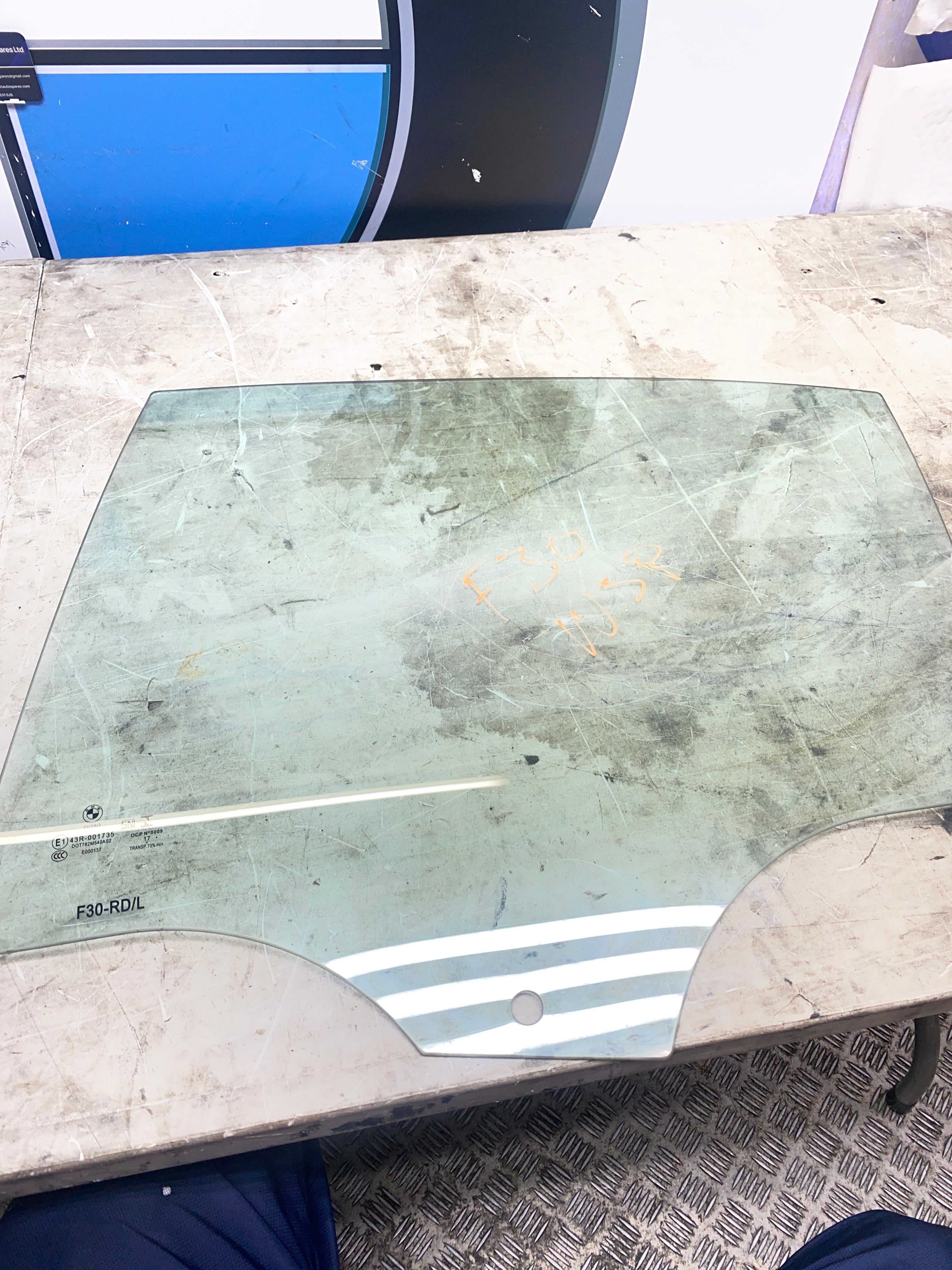 BMW 3 Series F30 Rear Window Glass – 2012–2019