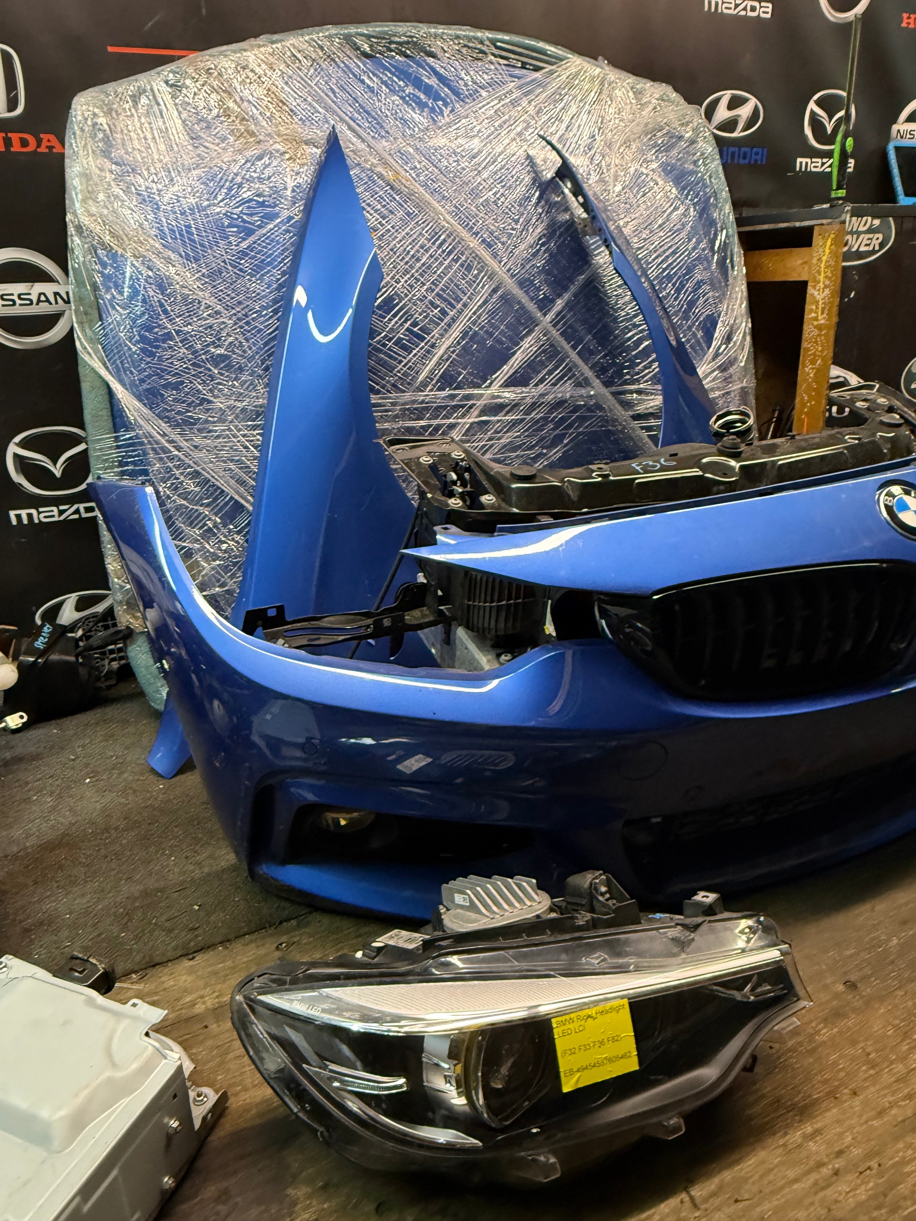 BMW 4 Series 2020 Front End (Excludes Bumper)