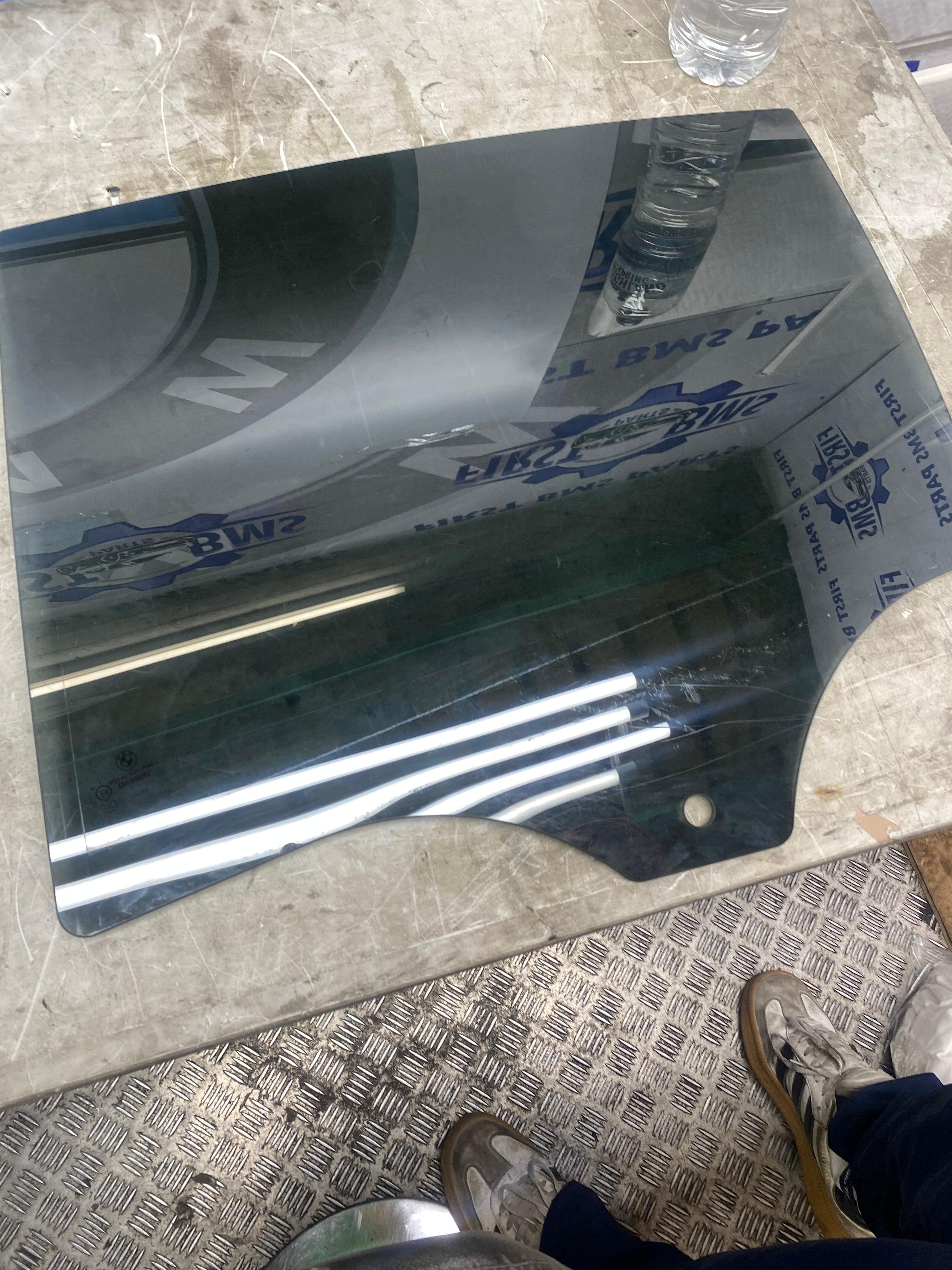 BMW 5 Series G30 Rear Passenger Side Window Glass – 2017–2023