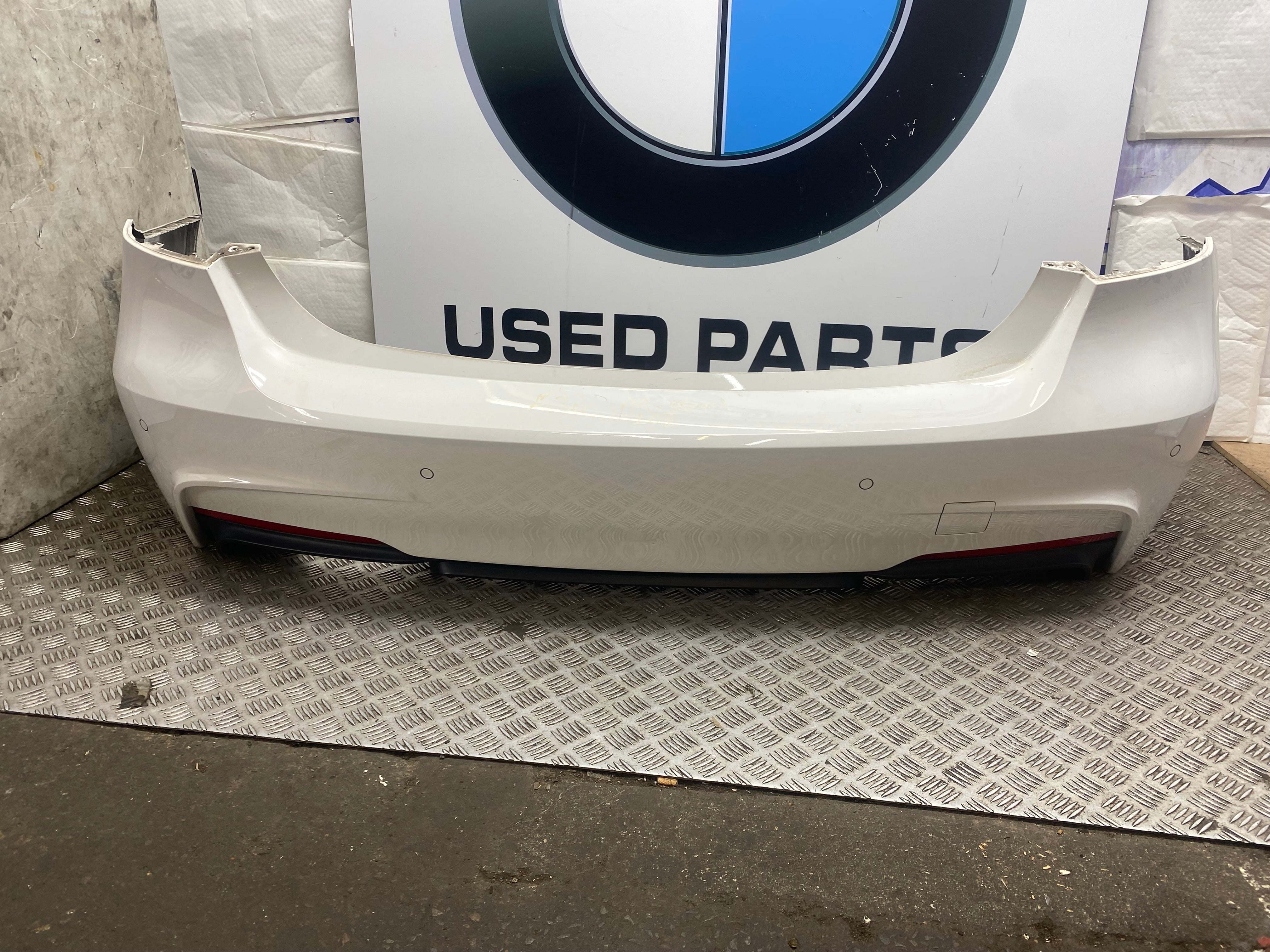BMW 3 Series F30 LCI M Sport Rear Bumper – 2015–2019