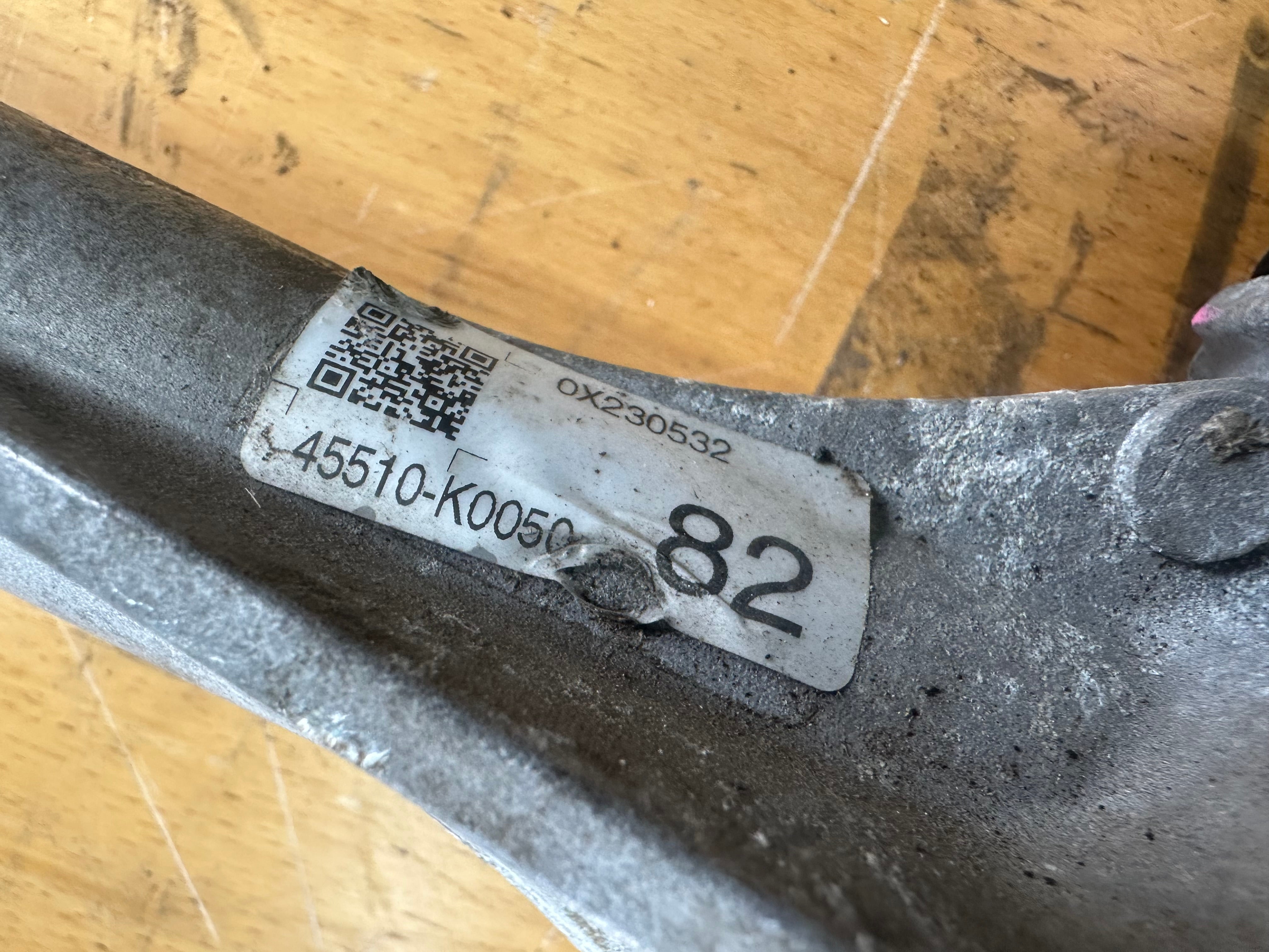 Toyota Yaris IV XP210 2020-2024 Steering Rack 82 (45510-K0050)