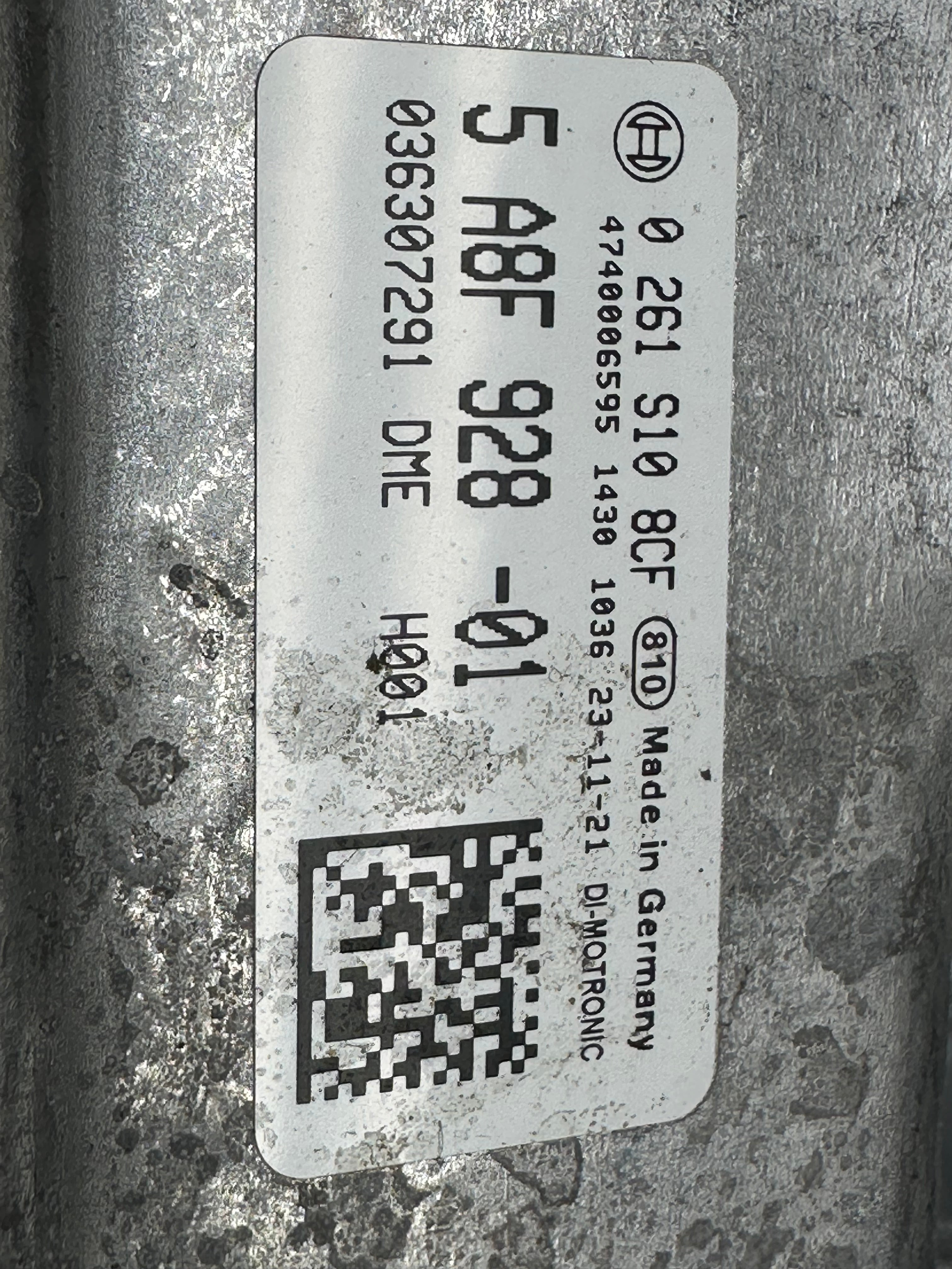 BMW 3 Series G20 Engine Control Unit (ECU) 2.0 Petrol 225kW 2024 (5A8F928-01)