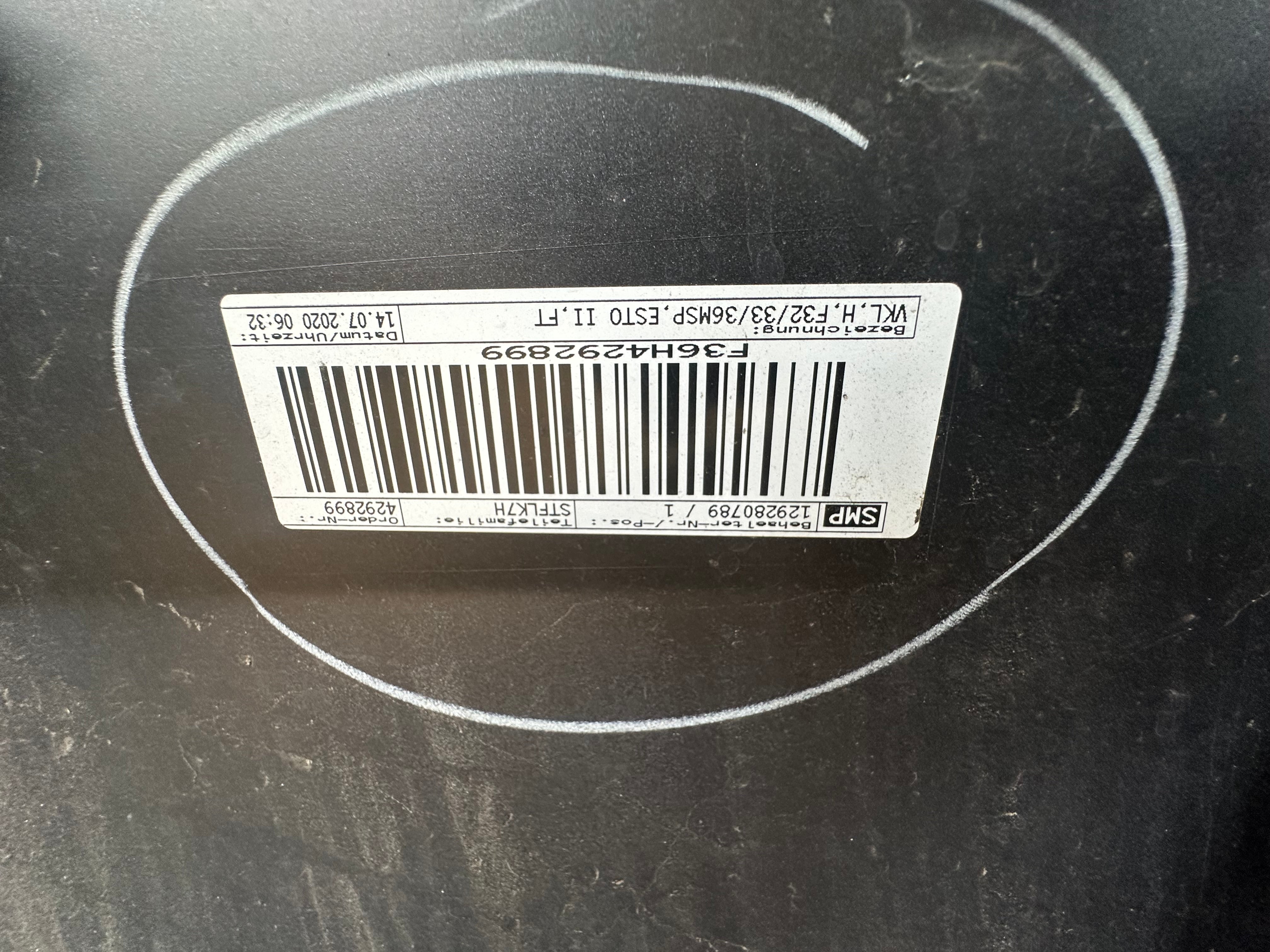 BMW 4 Series F32 / F33 / F36 M Sport Rear Bumper