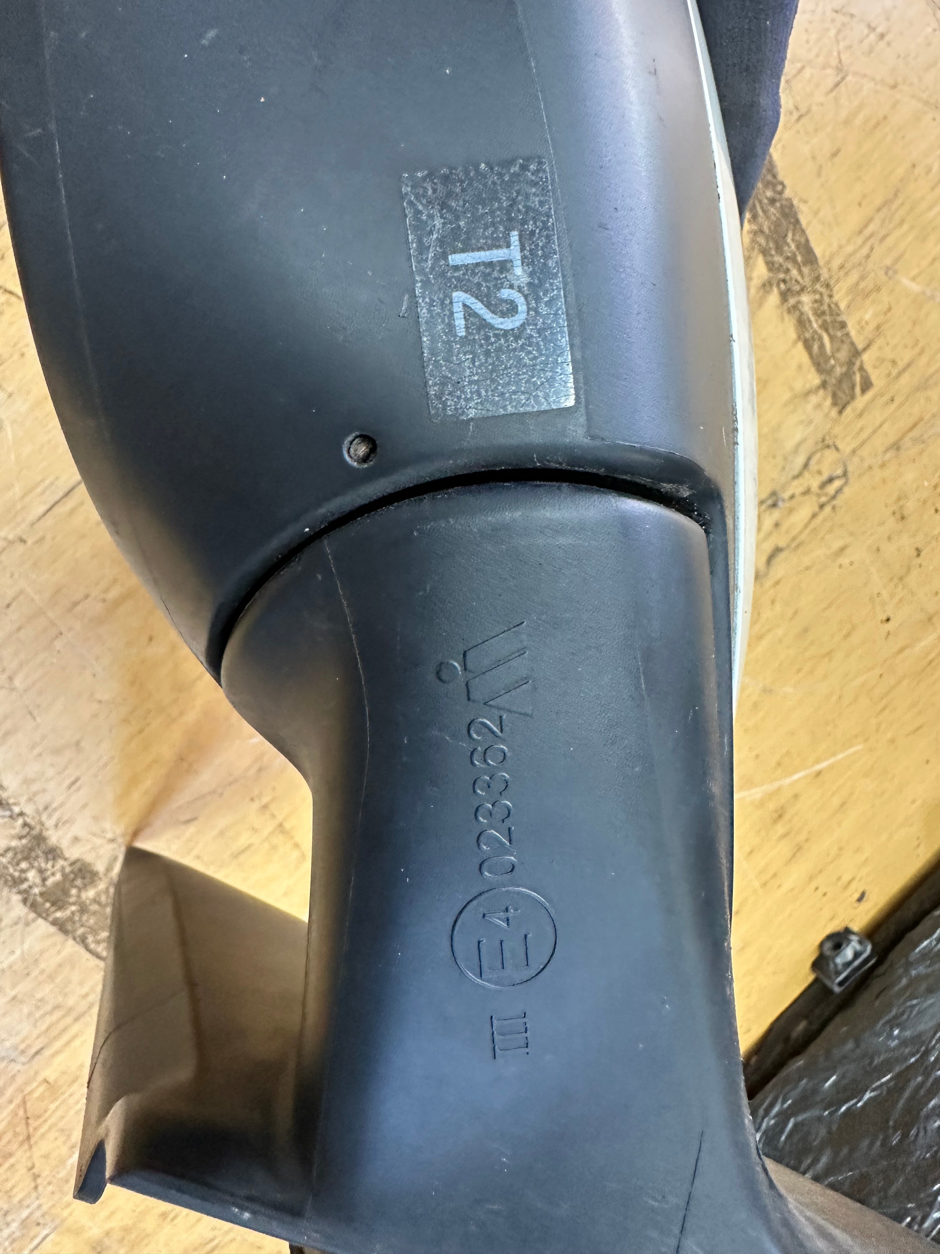 Nissan Juke F15 2010-2019 Right Driver’s Wing Mirror in White (Z33301) (023362)