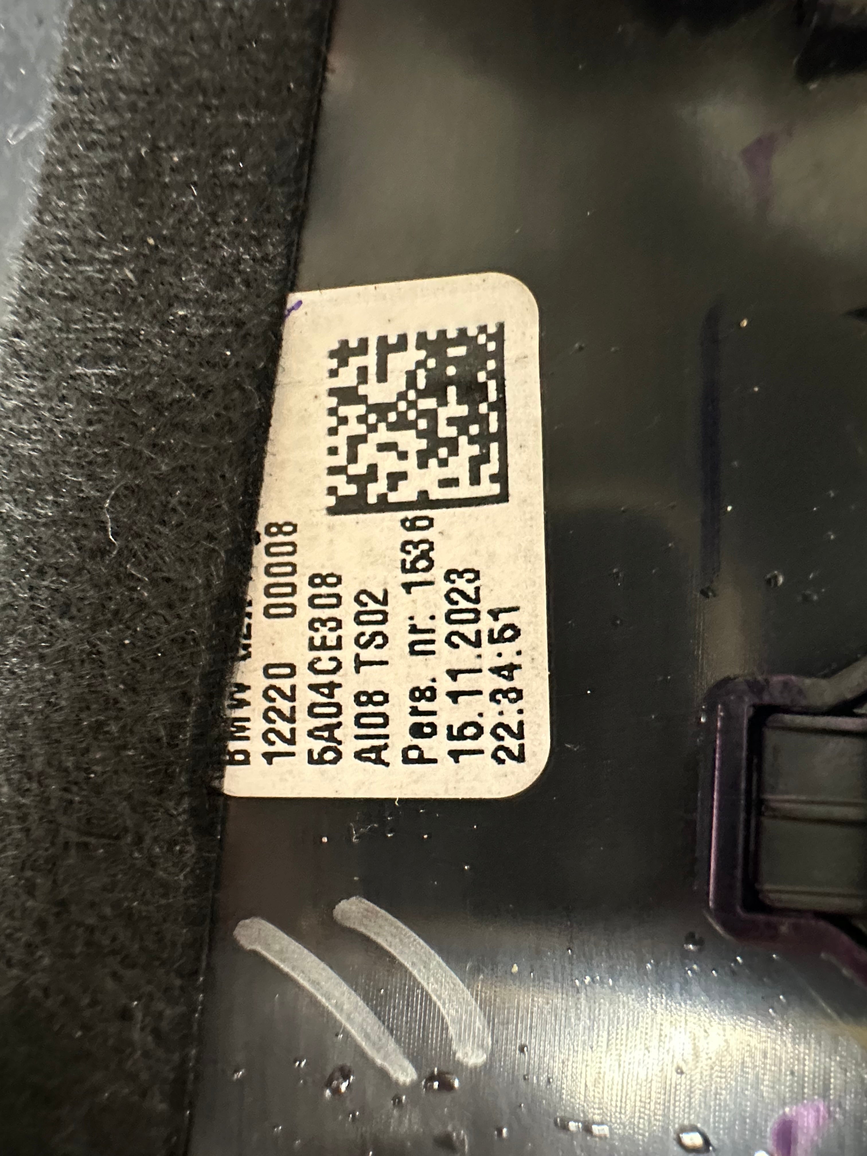 BMW 3 G20 G21 2023-24 Dashboard Glove Box Trim (9P962571809) (3036875)