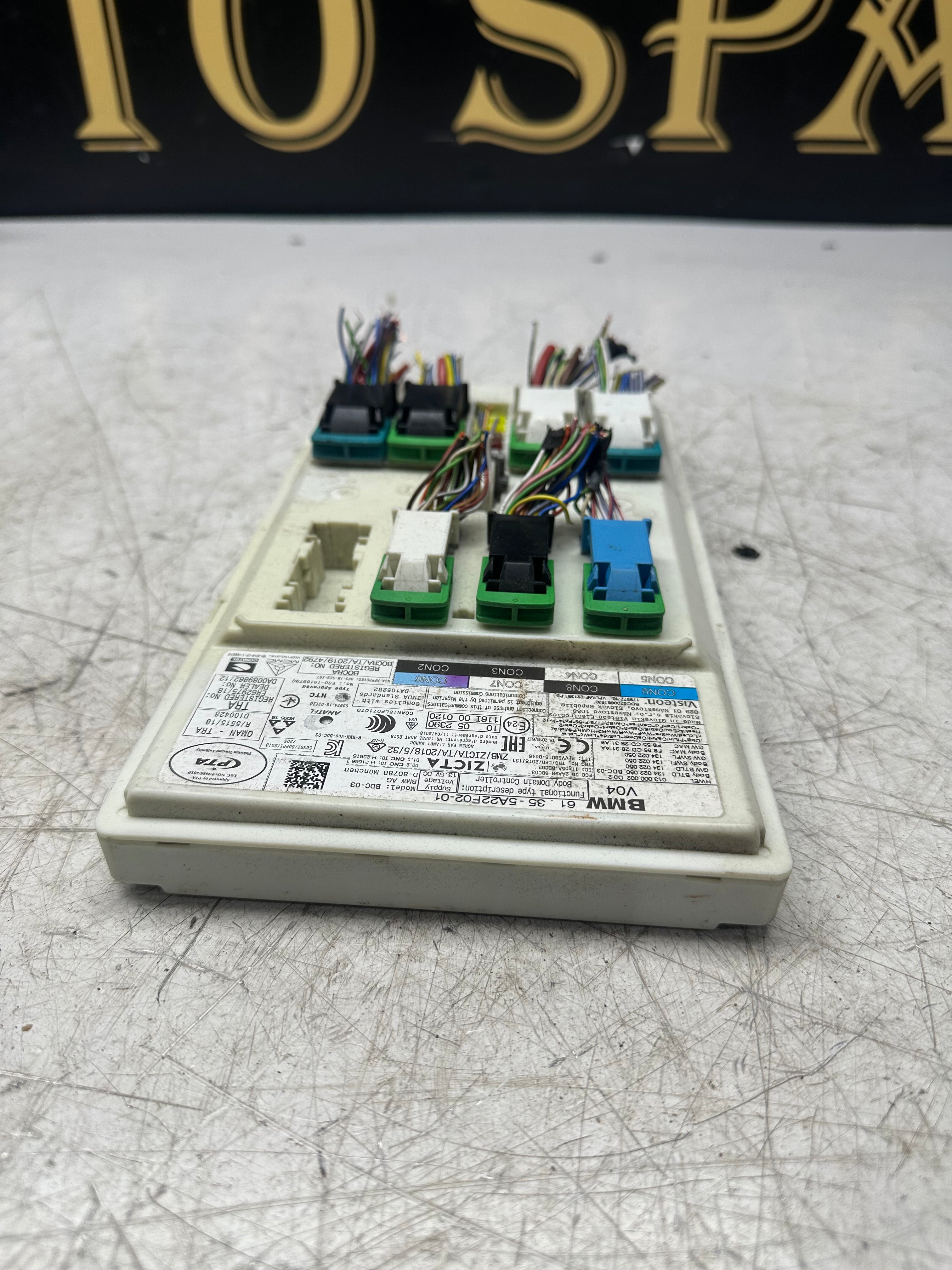 BMW 1 Series F40 Body Domain Controller BCM 5A22F02 / VPJKAF14B127A