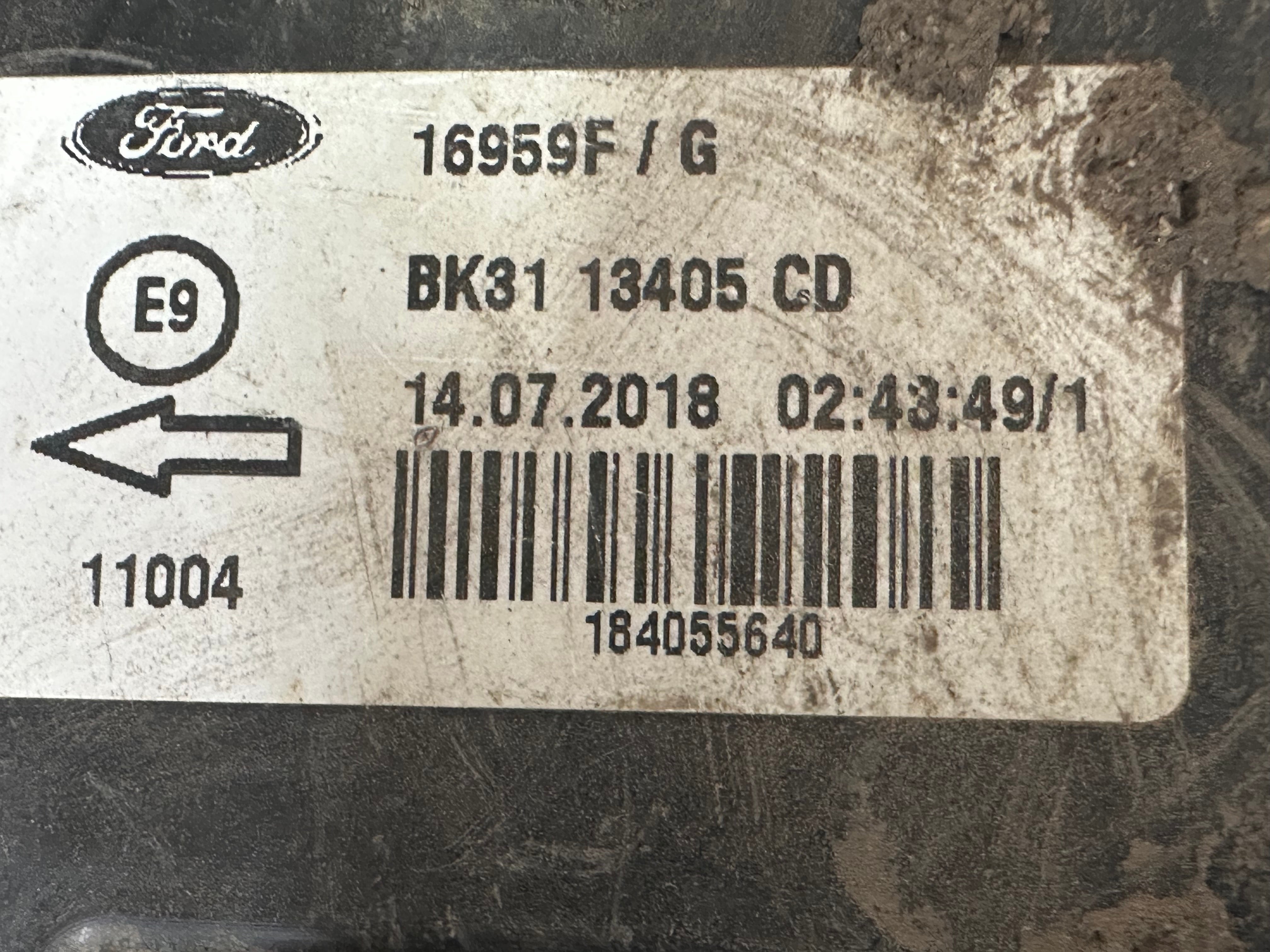 Ford Transit 2014-23 Left Rear tail Light Mk8 Rear Chassis (BK31 13405 CD)