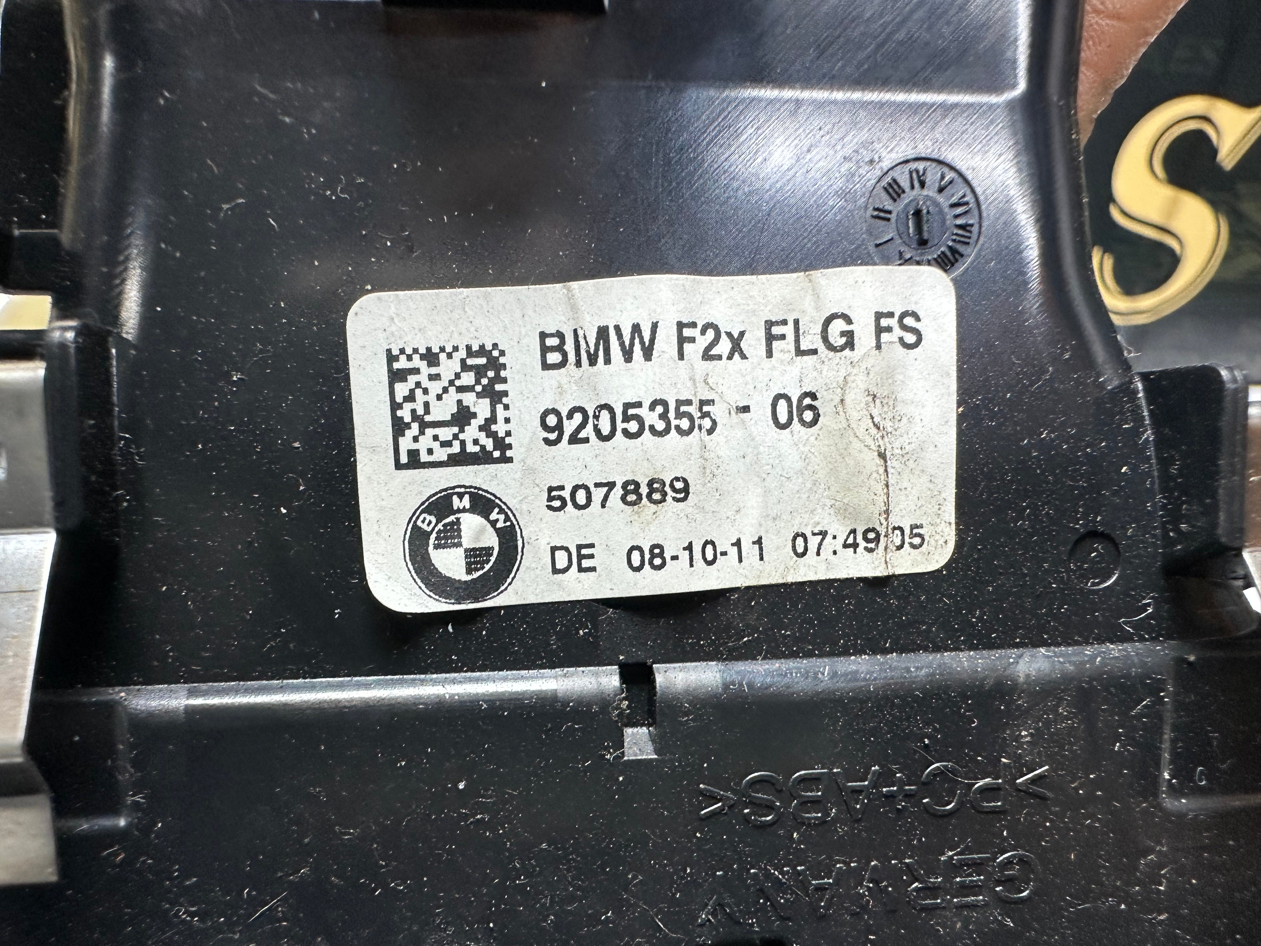 BMW 1 Series Sport F20 2012 Front Right Side Air Vent + Trim (9205355-06)