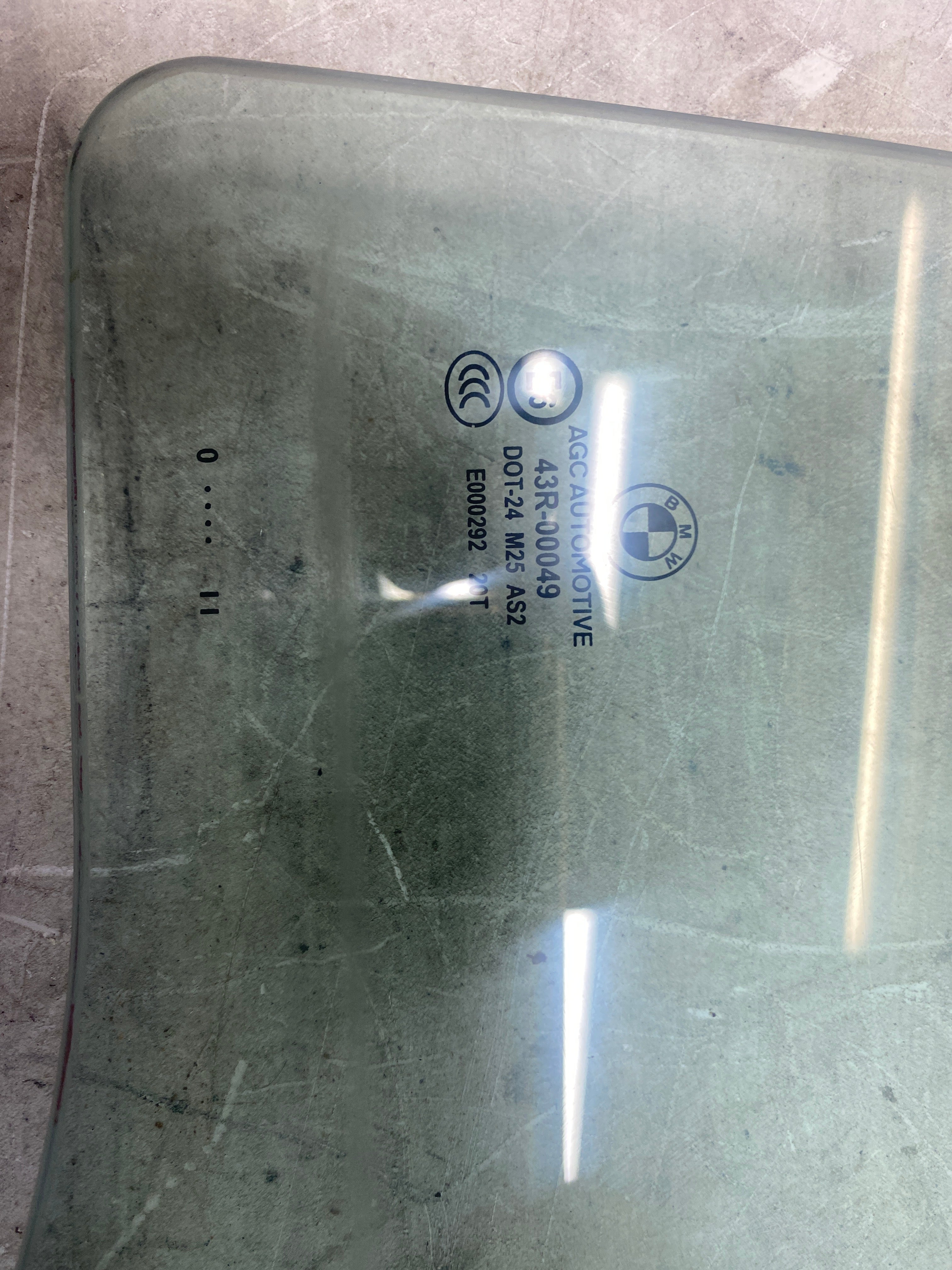 BMW 5 Series F11 Passenger Side Window Glass – 2010–2017