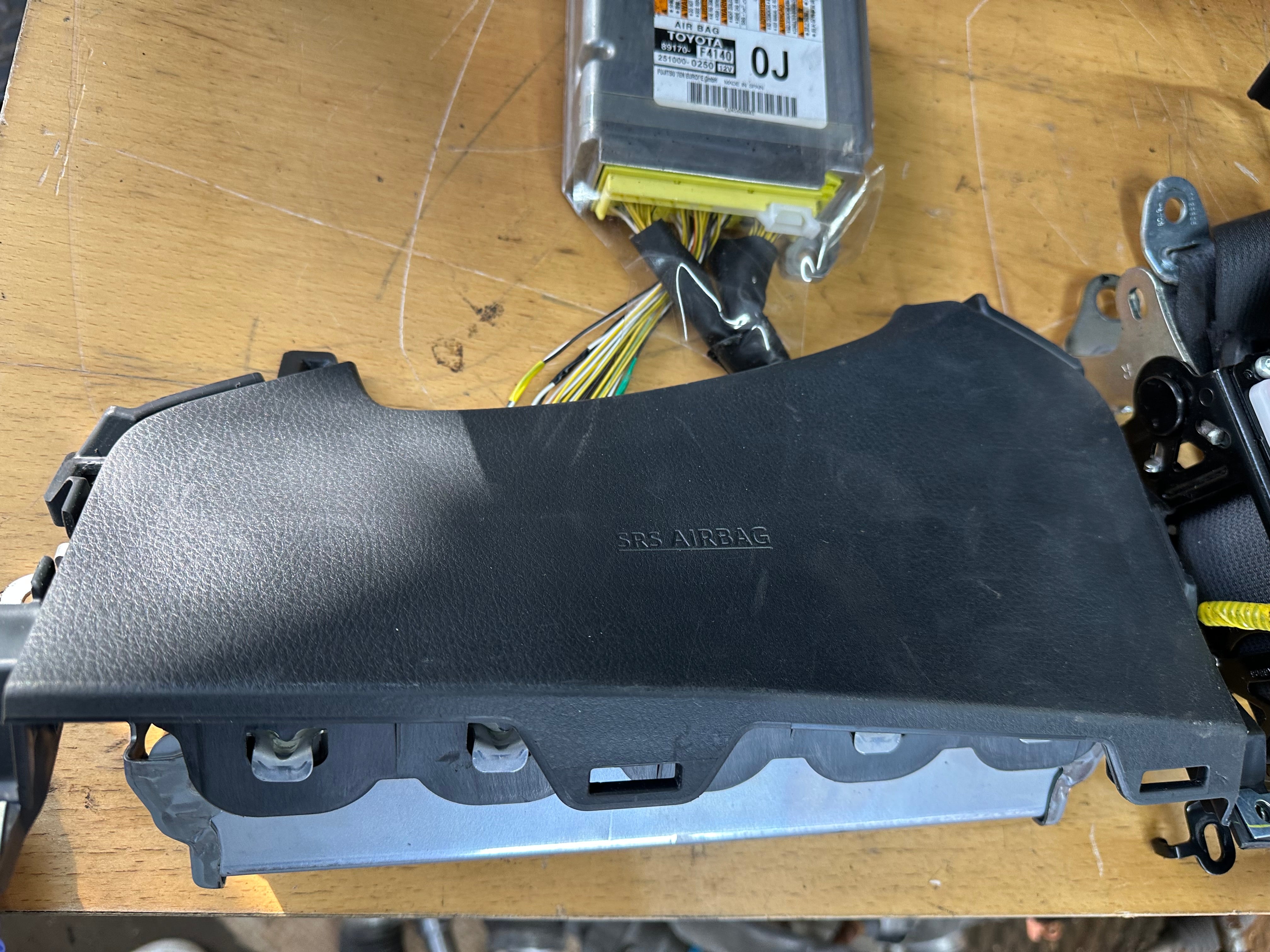 Toyota C-HR 2020 Complete Airbag Kit with Steering Wheel