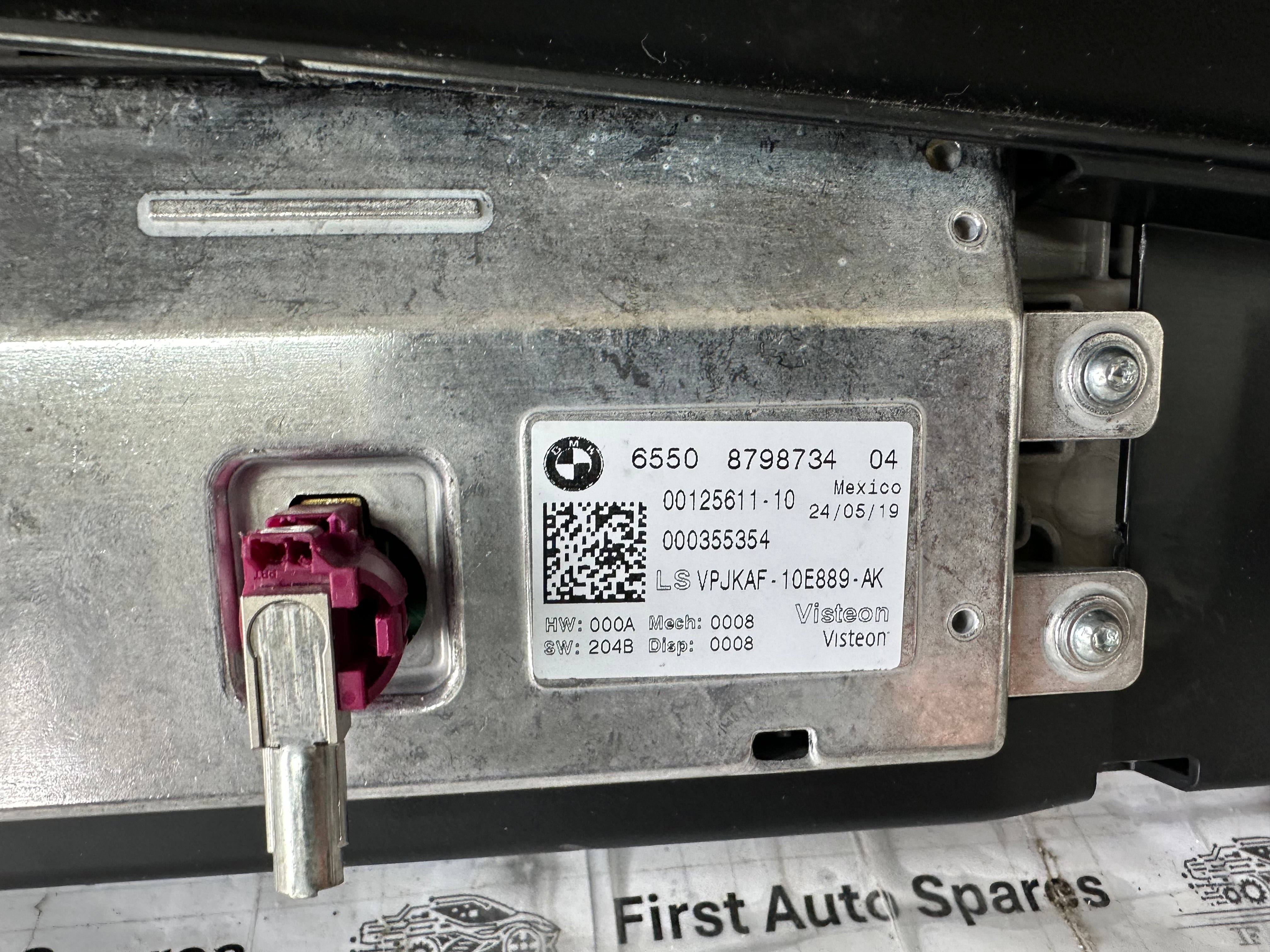 BMW X5 Series G05 Complete Harman Becker iDrive System Model MGU (9842160)