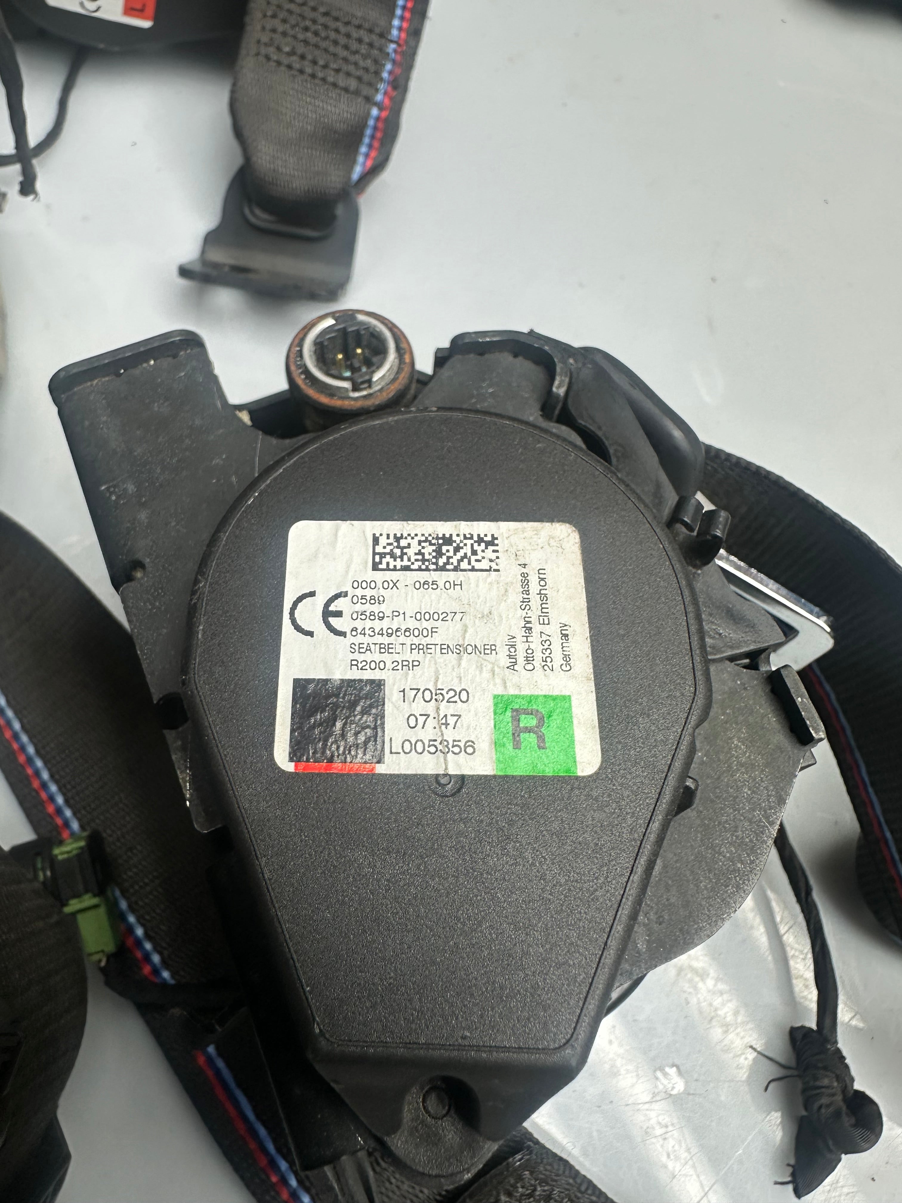 BMW 1 Series F40 M Sport Seatbelt Set – 2019–Present