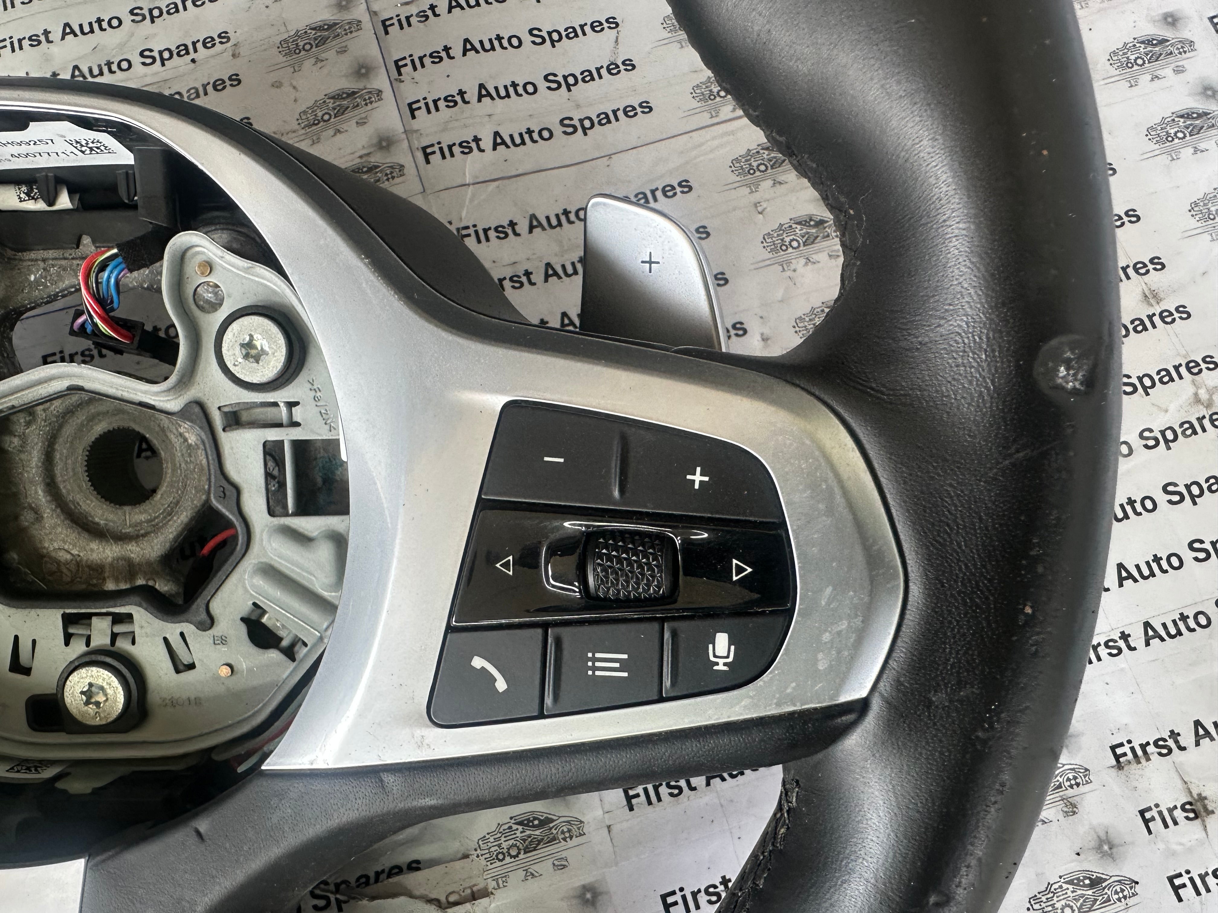 BMW G20 3 Series 2019 M Sport Flappy Paddle Leather Steering Wheel (7857776-03)