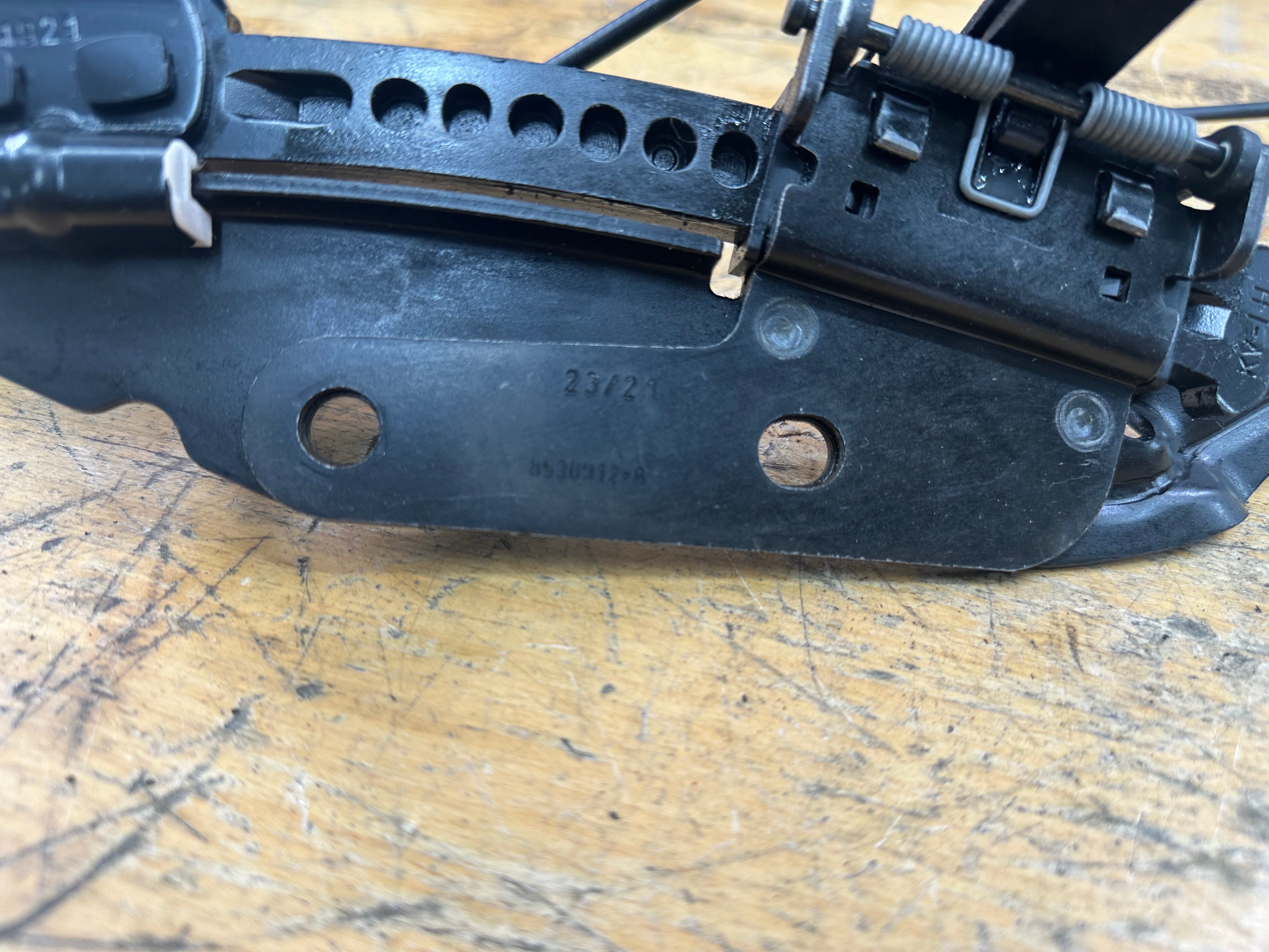 BMW X3 F97 2021 M Rear Left Side Control Mechanism (7404185) (7404185-13)