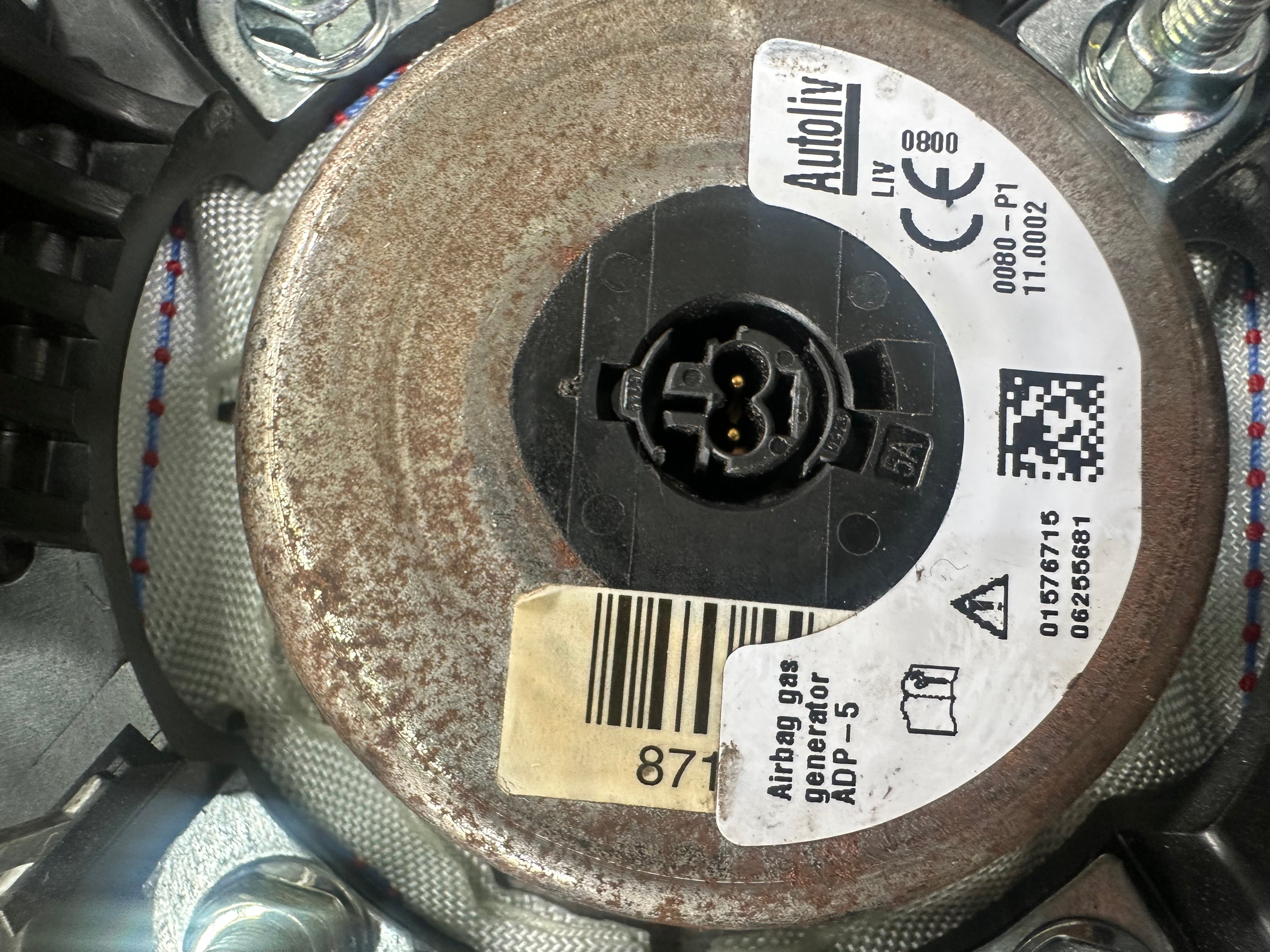 Ford Transit 2013–2019 Driver’s Steering Wheel Abag (BK21-V042B85-AB35B8)