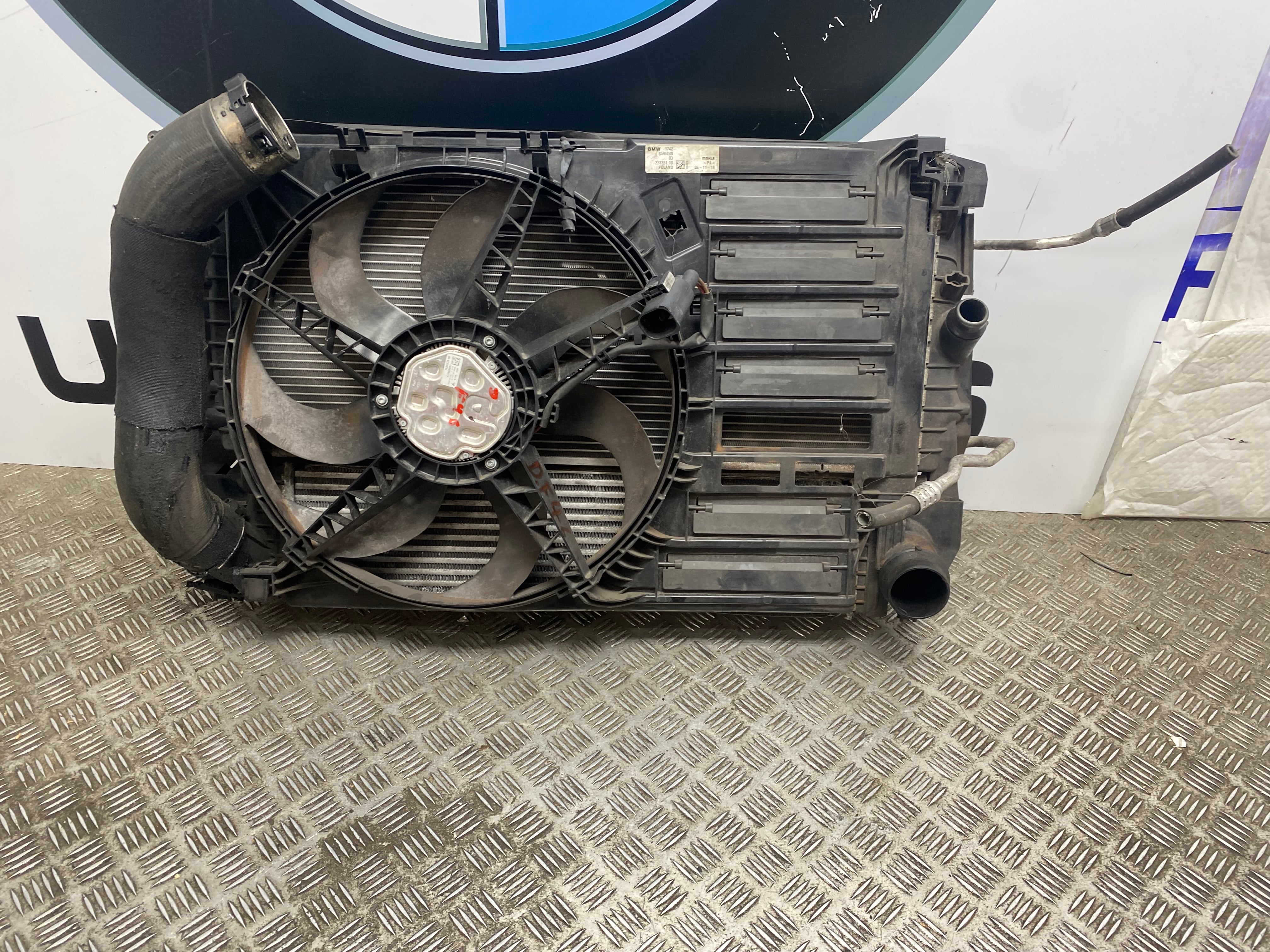 BMW 2 Series F45/F46 Radiator Pack–B37/B47 Diesel (17117617630 / 17517617598)