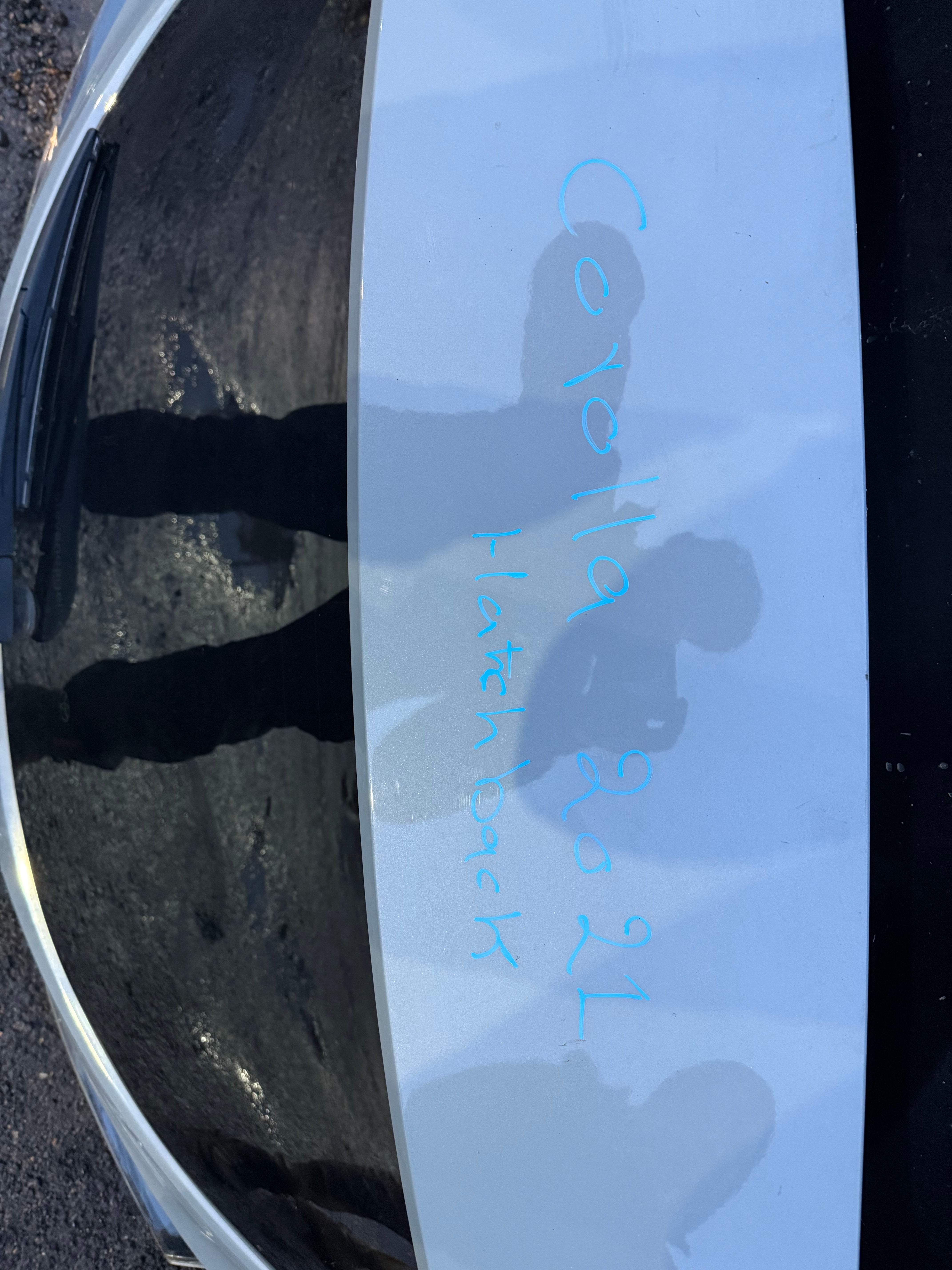 Toyota Corolla Hatchback 2021 Tailgate