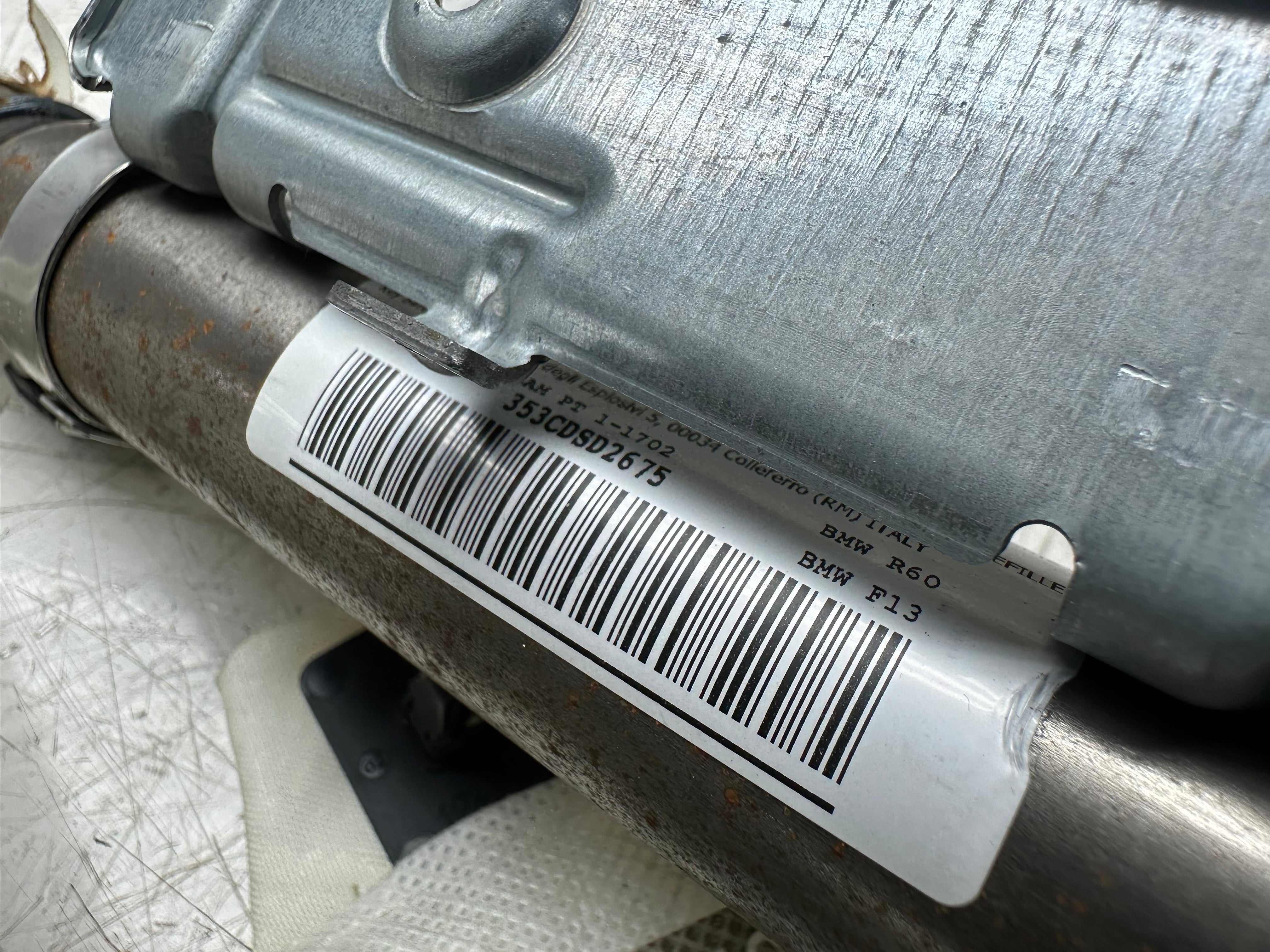 BMW 6 Series 640D F06 M Sport Gran Coupe 3.0D RHD Right Side Roof Curtain Airbag (85727343607)