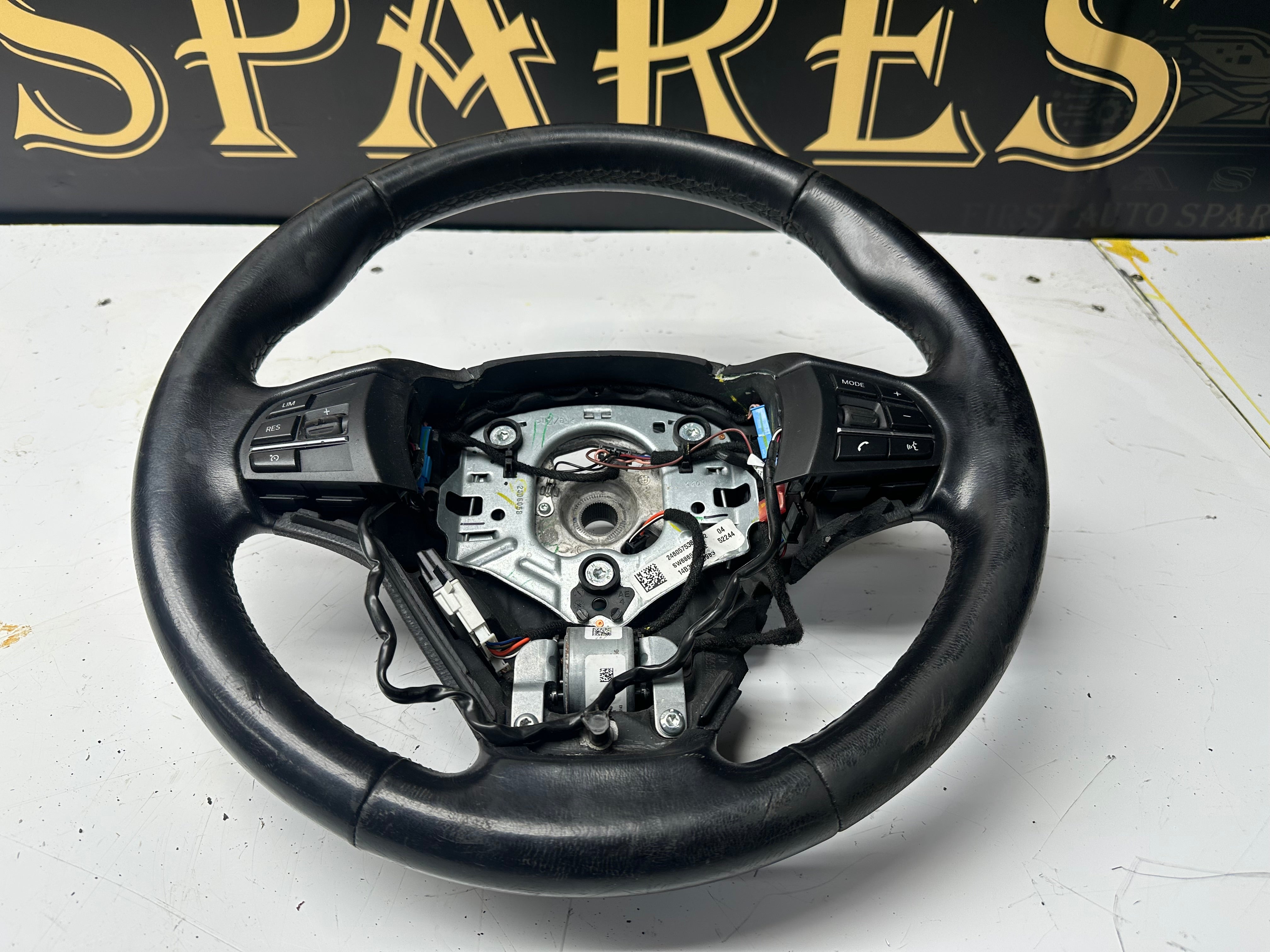 BMW F15 X5 2013–2016 Multifunction Leather Steering Wheel (2460575385-02)