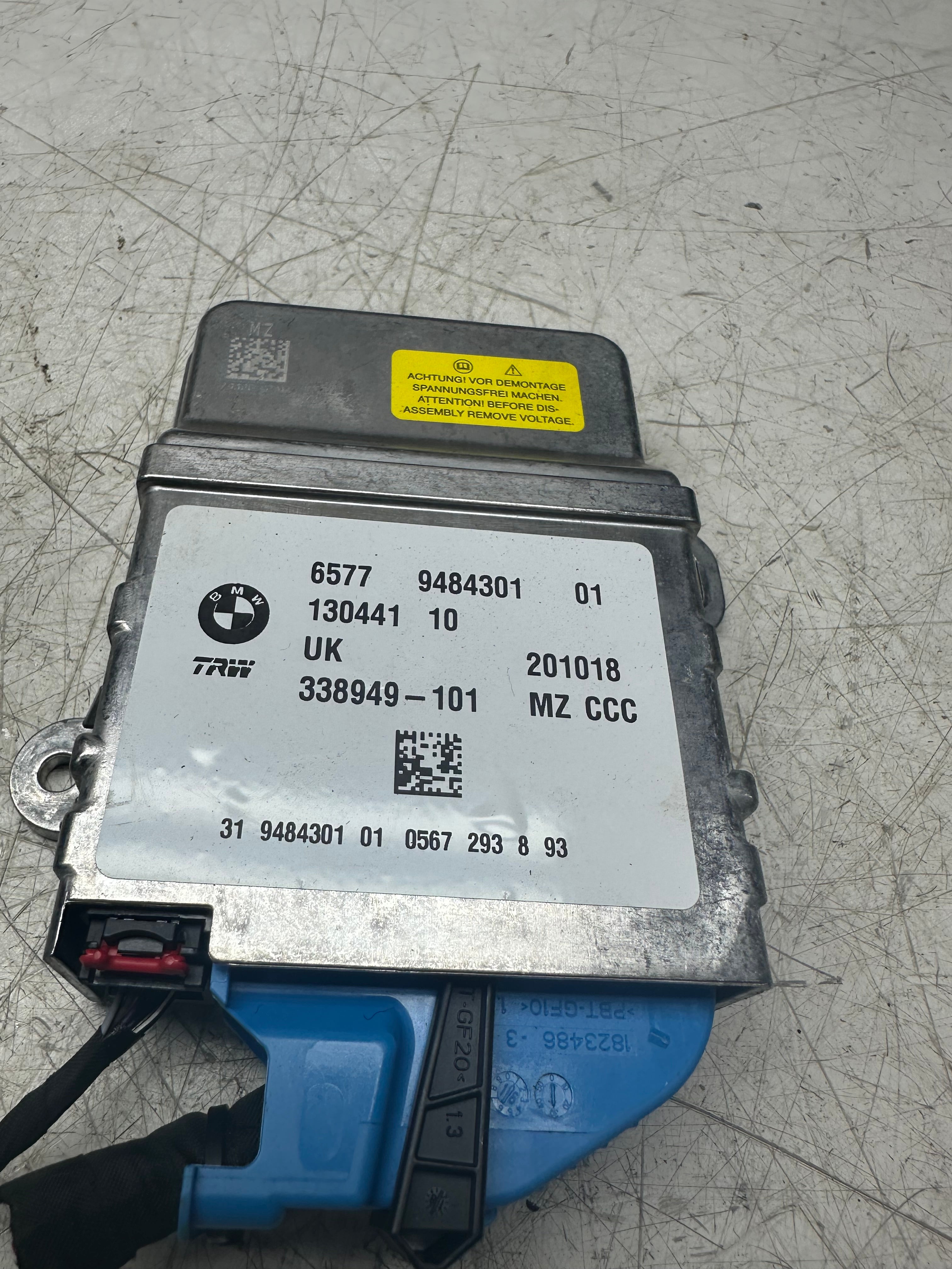 BMW x1 f48 2016 to 2021 Airbag Control Module 9484301