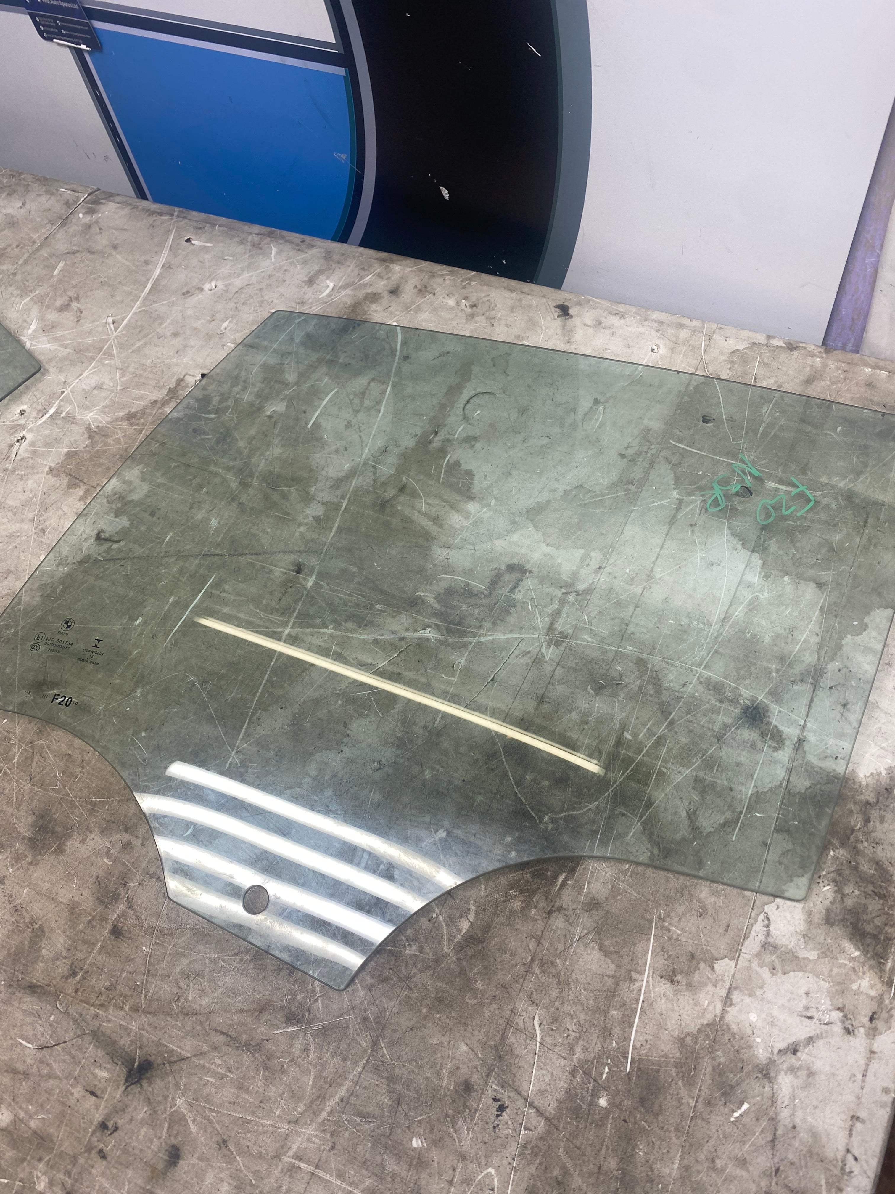 BMW 1 Series F20 Rear Passenger Side Window Glass – 2011–2019