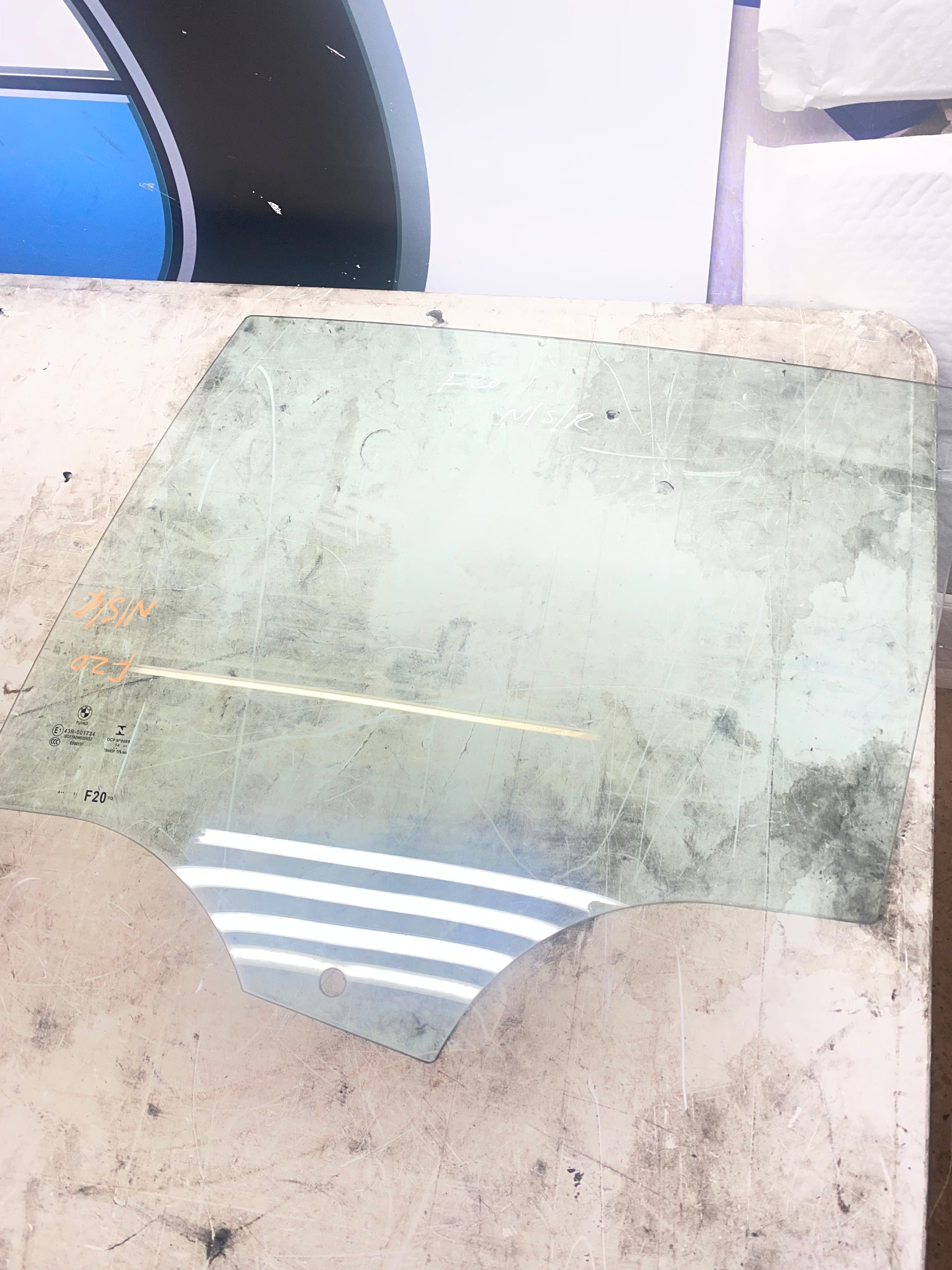BMW 1 Series F20 Rear Passenger Side Window Glass – 2011–2019