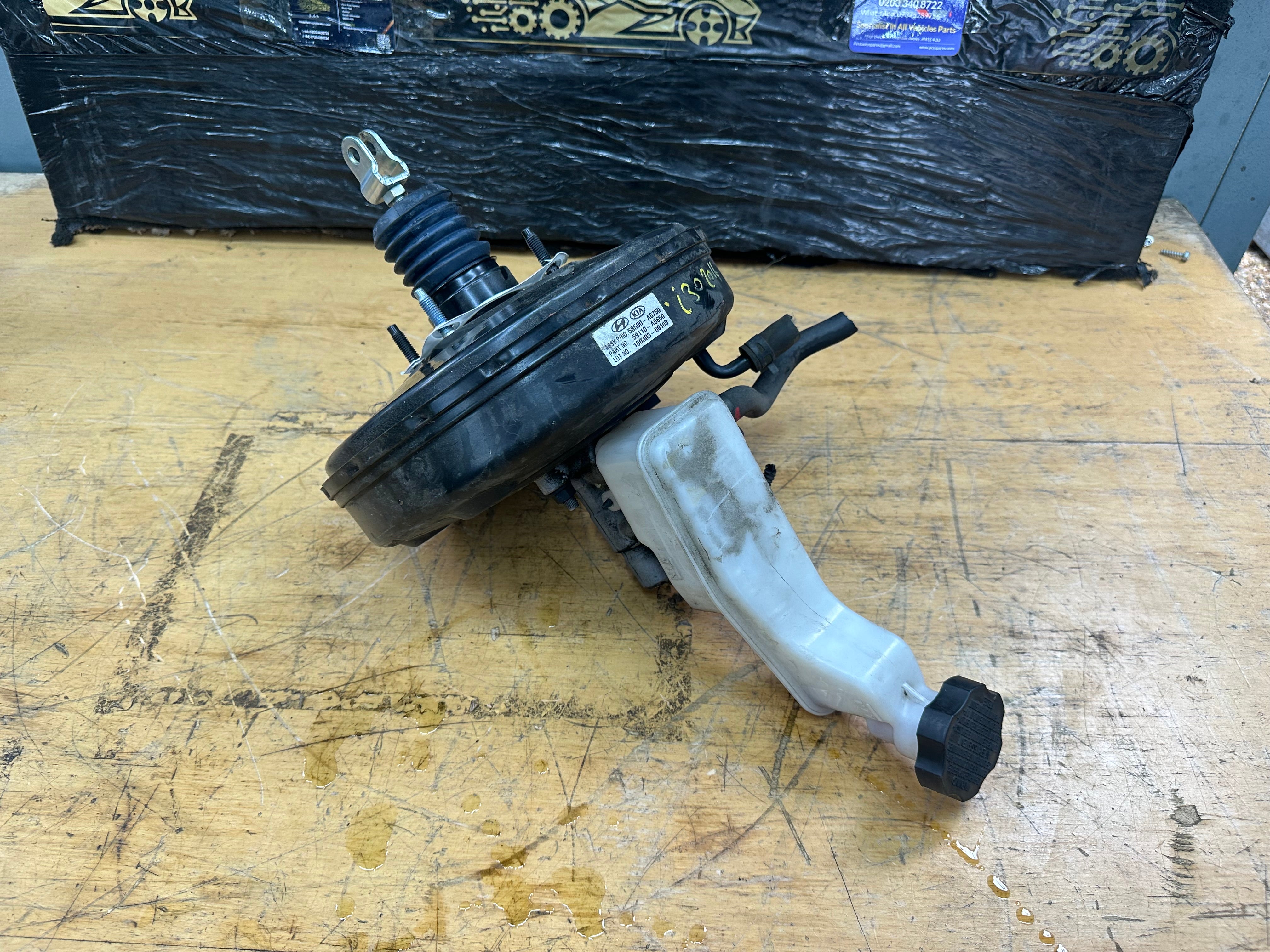 Hyundai i30 2016 / Kia Brake Servo & Master Cylinder (59110-A6550)