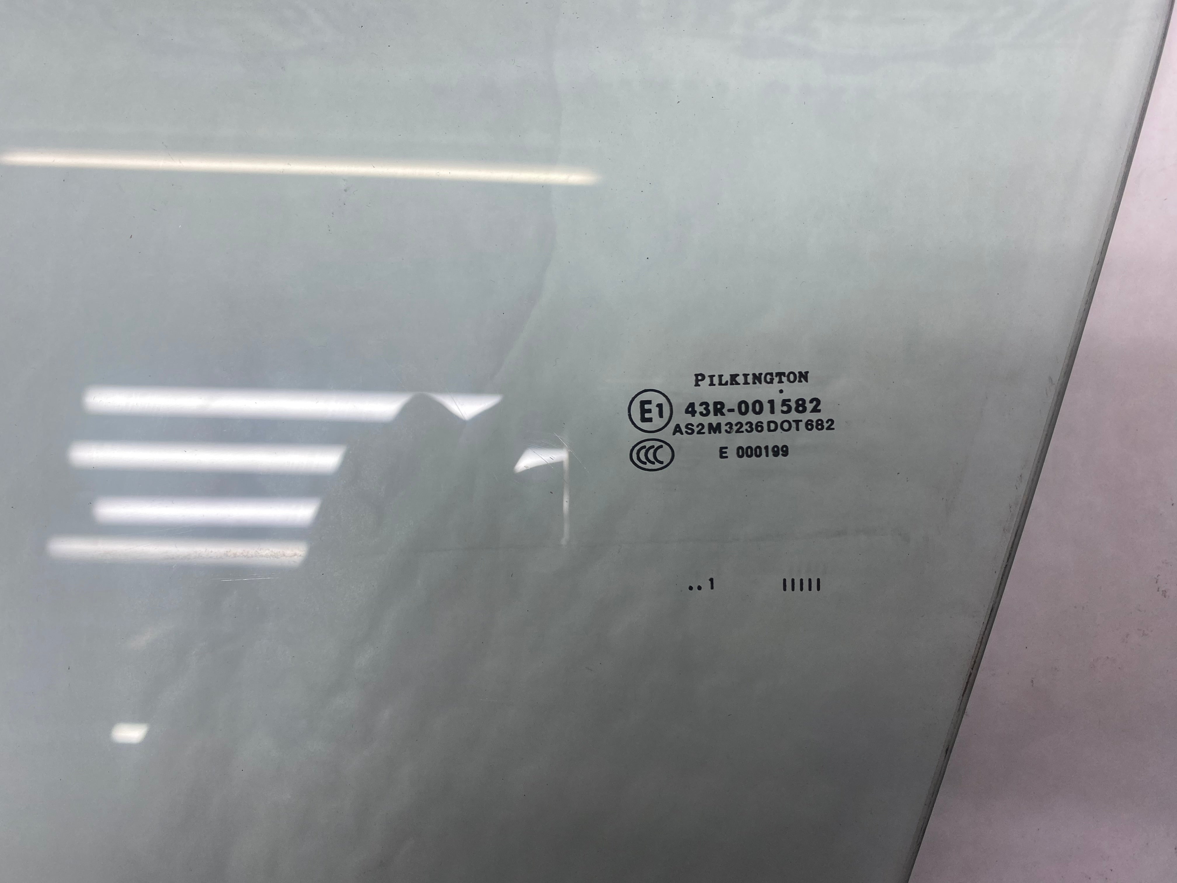 BMW 5 Series E60 Rear Driver Side Window Glass 2003–2010