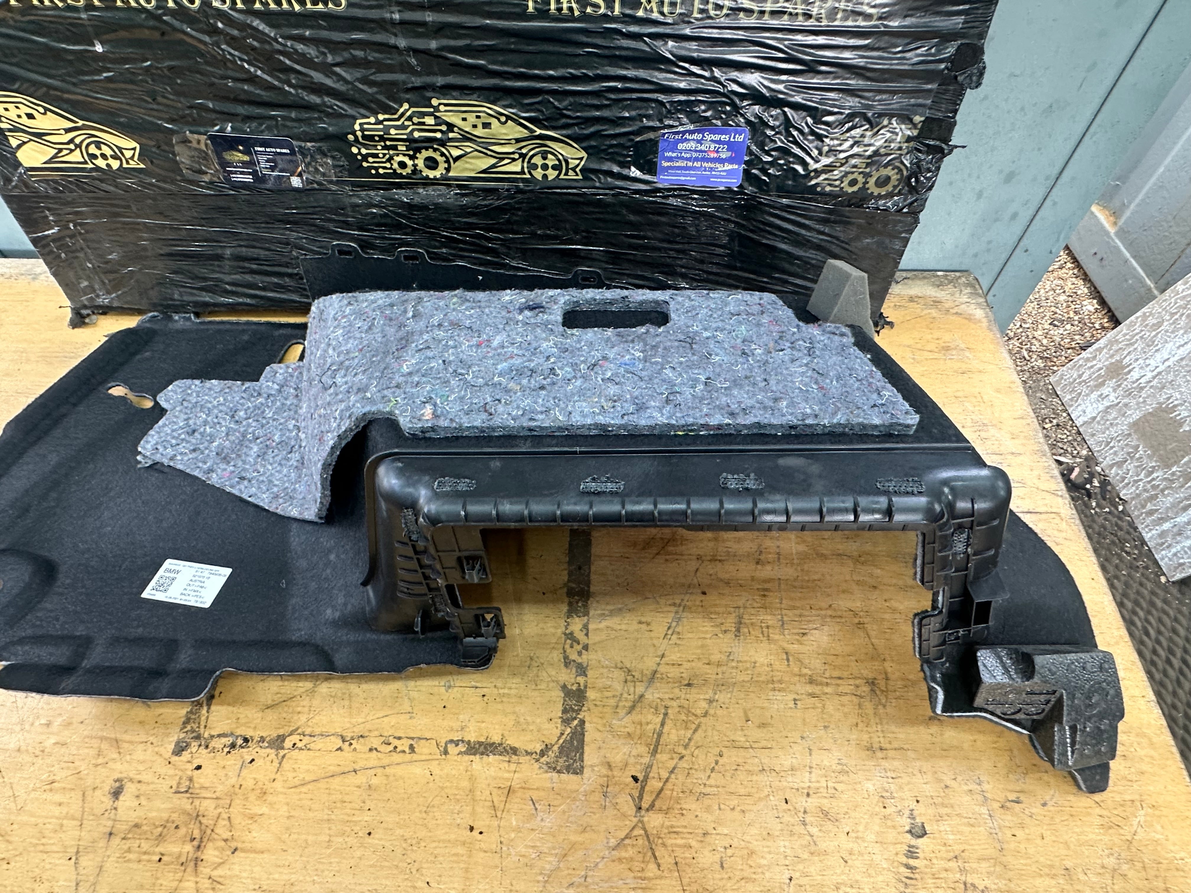 BMW 3 Series G21 330e 2021 Trunk Trim Left Side (7940935) (7940935-09) (521070)