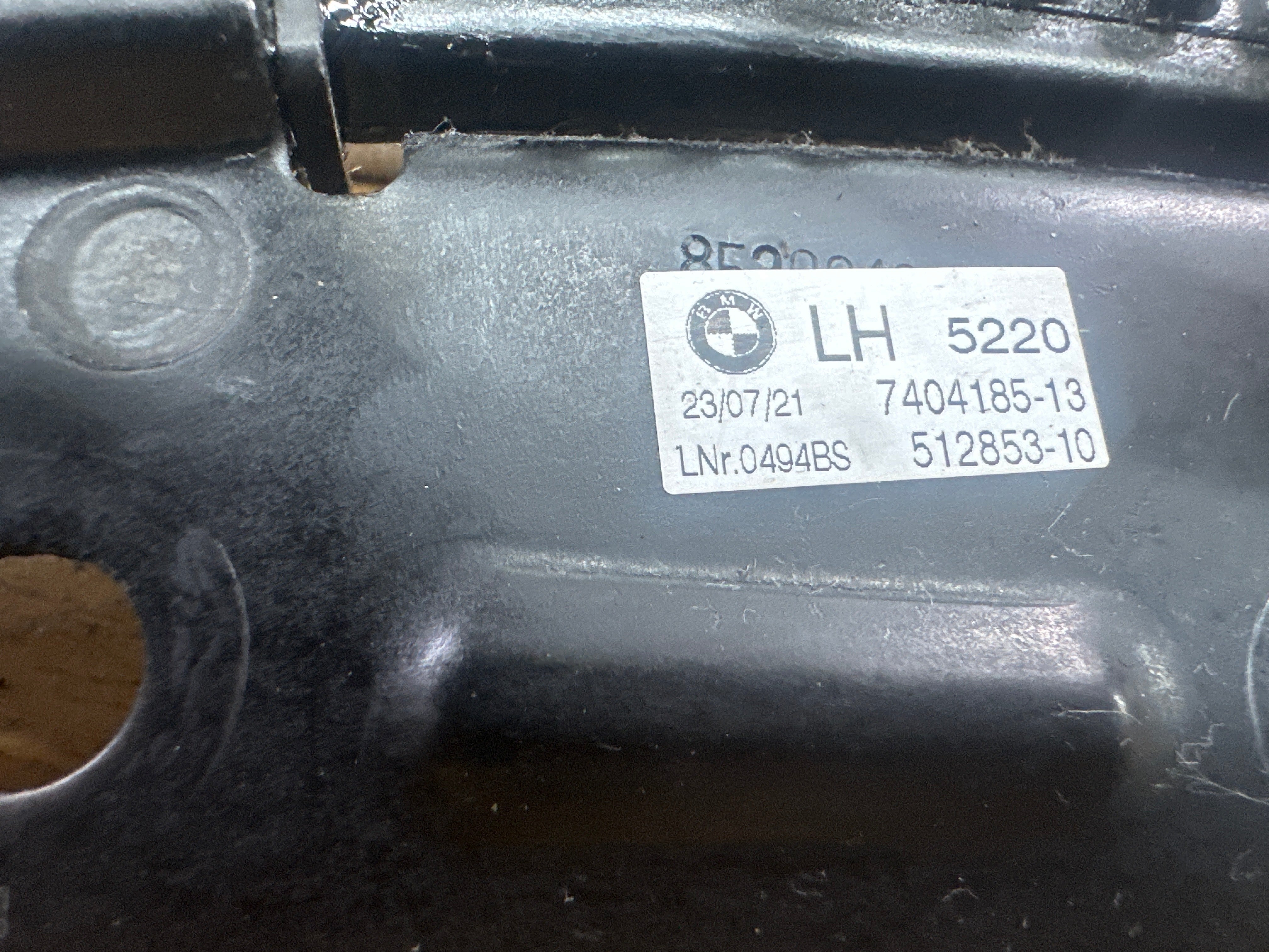 BMW X3 F97 2021 M Rear Left Side Control Mechanism (7404185) (7404185-13)
