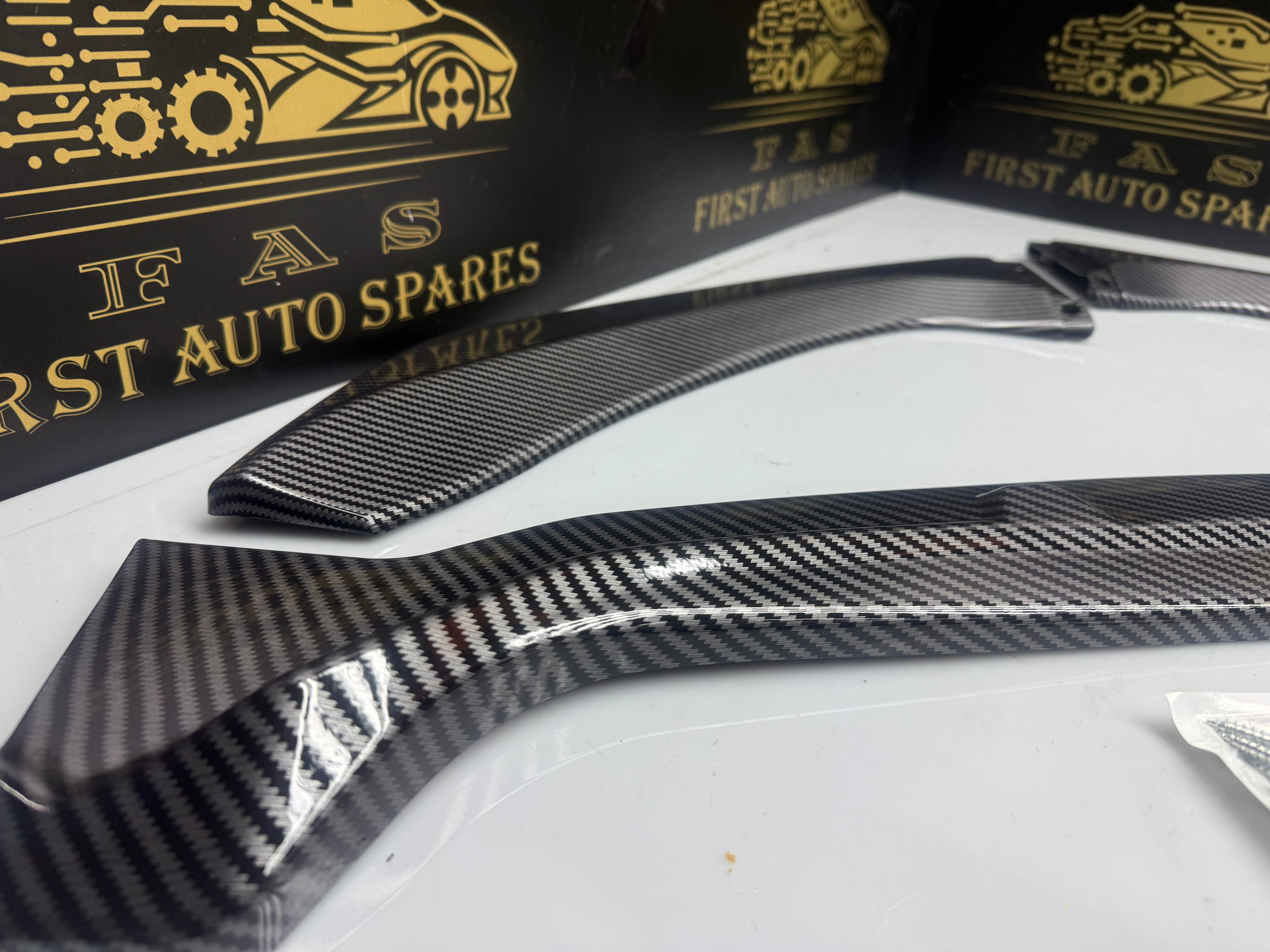 BMW 1 Series F20 Front Bumper Carbon Spoiler Lip – 2011–2019