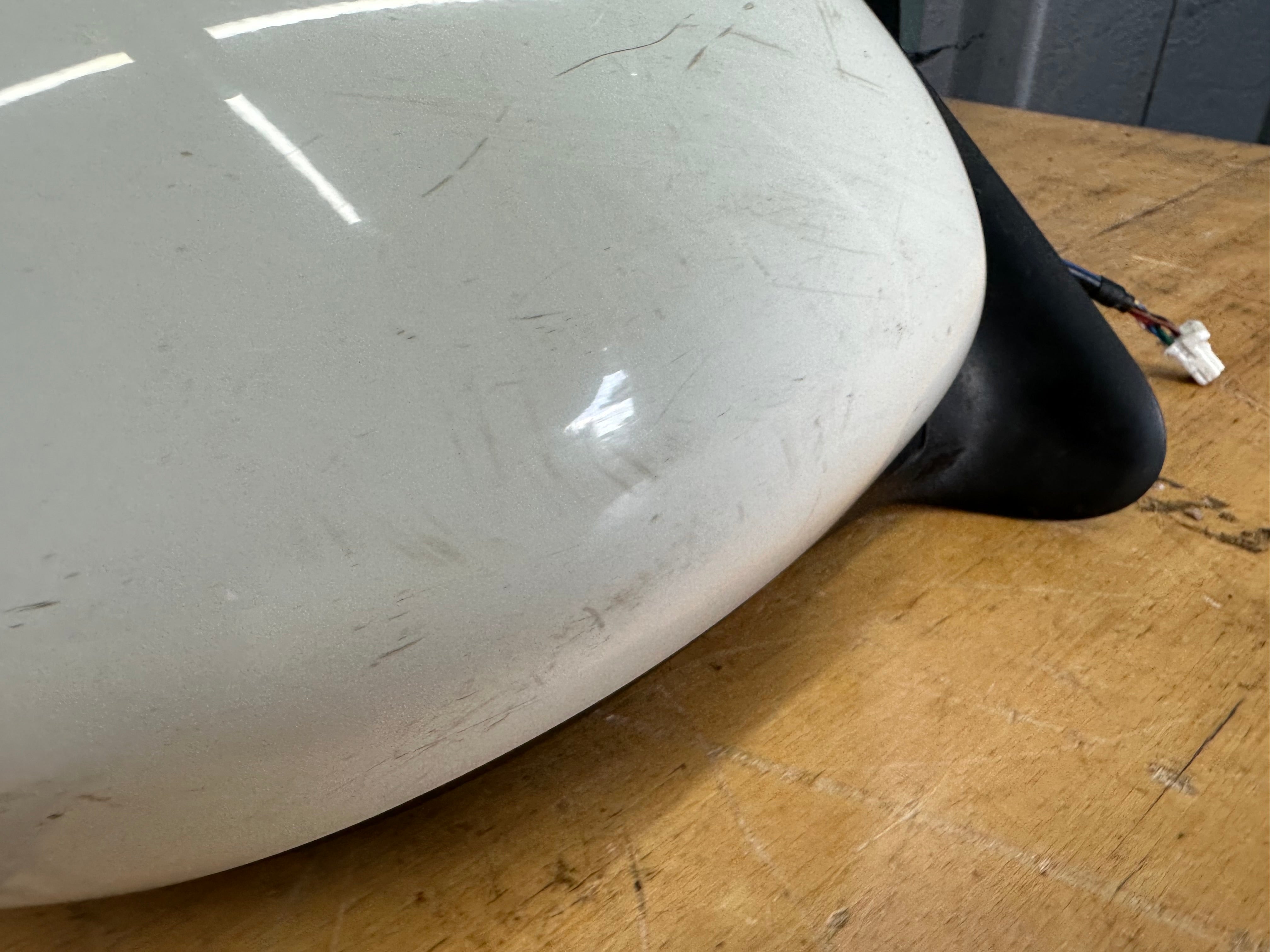 Nissan Juke F15 2010-2019 Right Driver’s Wing Mirror in White (Z33301) (023362)