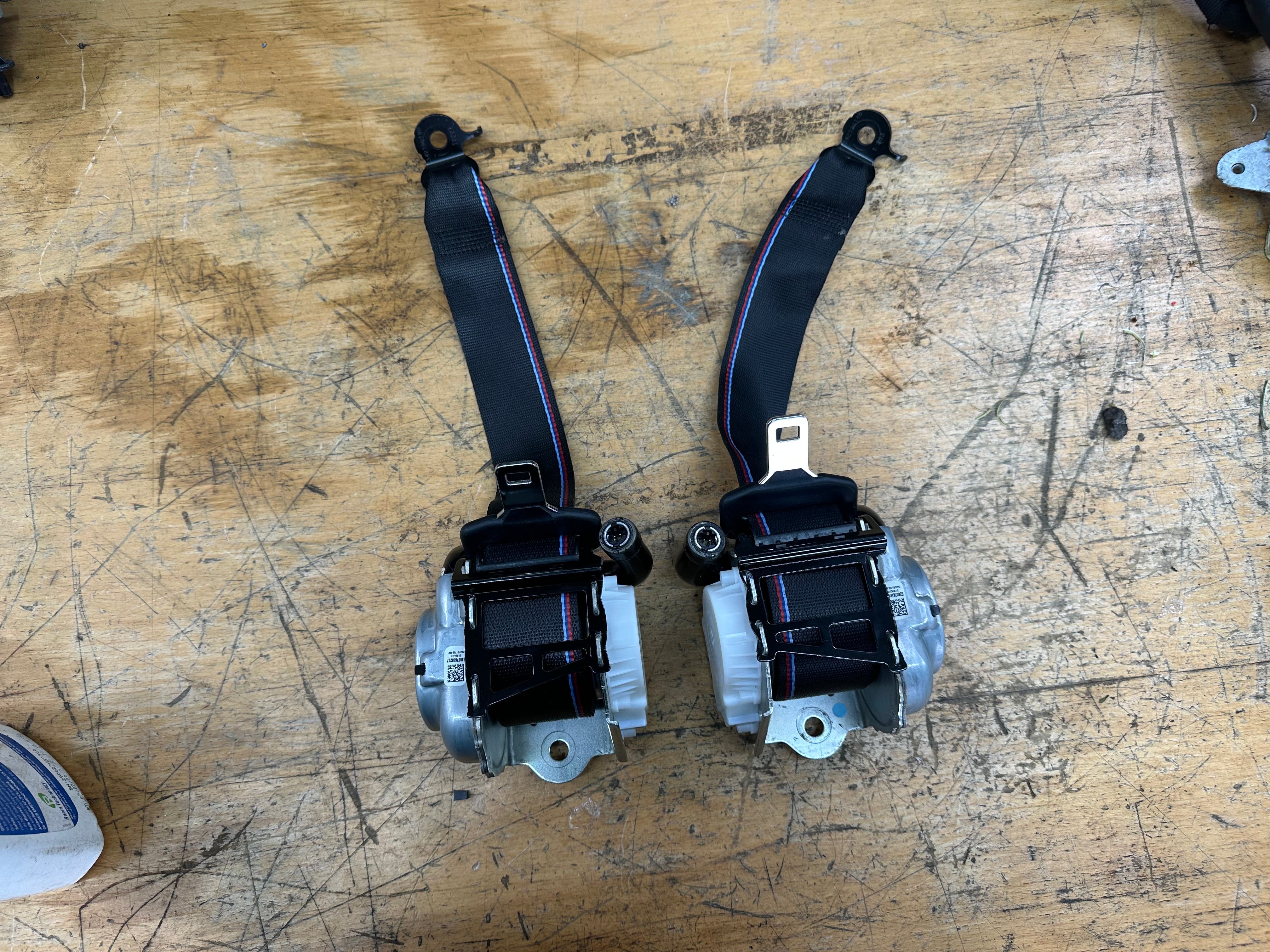 BMW X3M X4 G01 G02 F97 F98 Rear Left & Right Upper Seat Belts (34133470) (34133471)