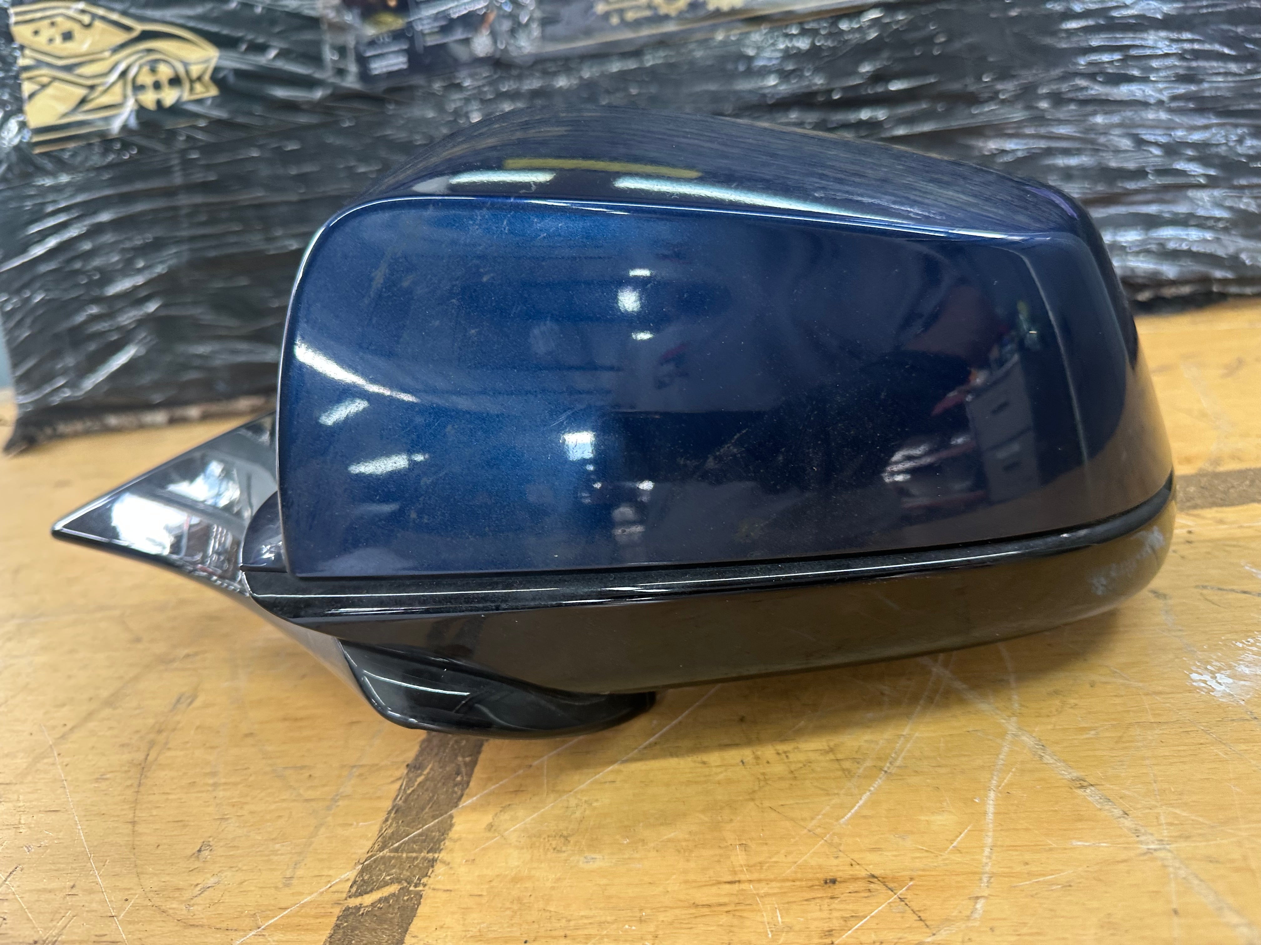 BMW 6 Series F06 F12 F13 Left Passenger Wing Mirror 3 Pin Power Fold Auto Dim (a046412 / 021016)
