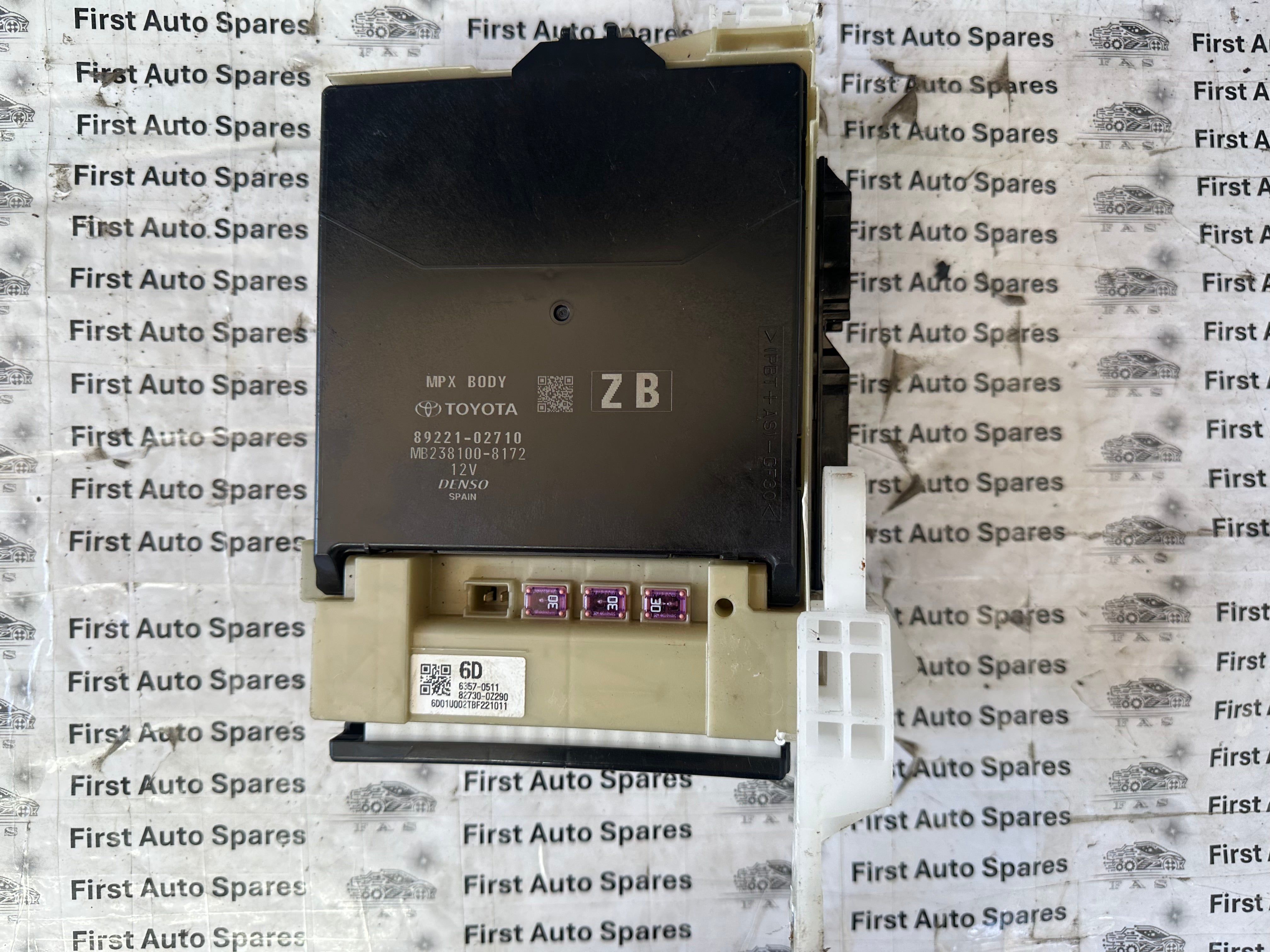 Toyota Corolla MK12 2018–2024 BCM Body Control Module (89221-02710)