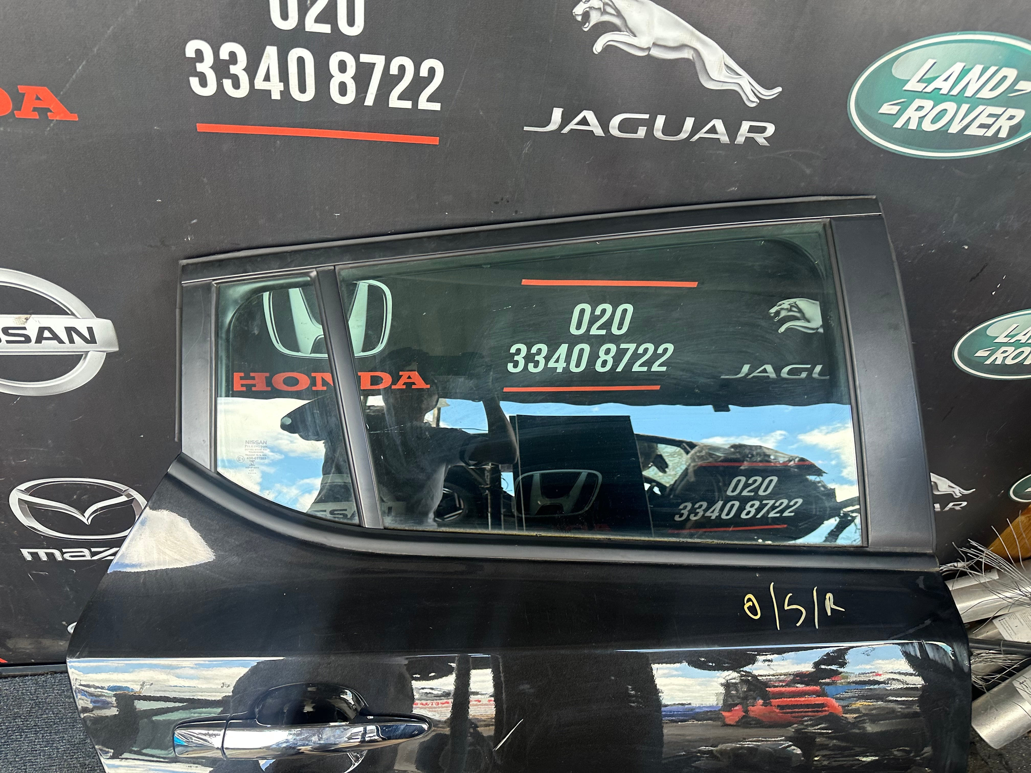 Nissan Leaf 2022 O/S/R Right Rear Door