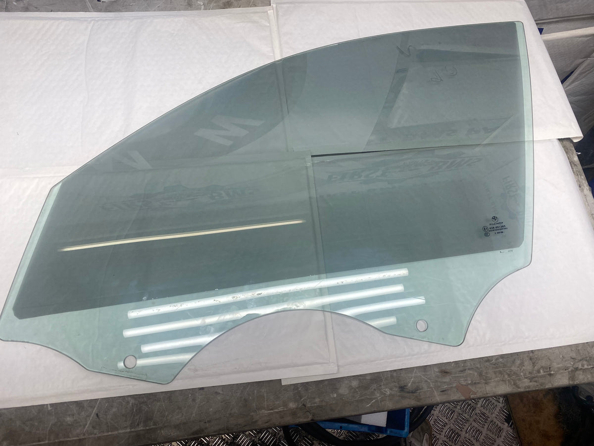 BMW E60 Front Passenger Side Window Glass – 2003–2010