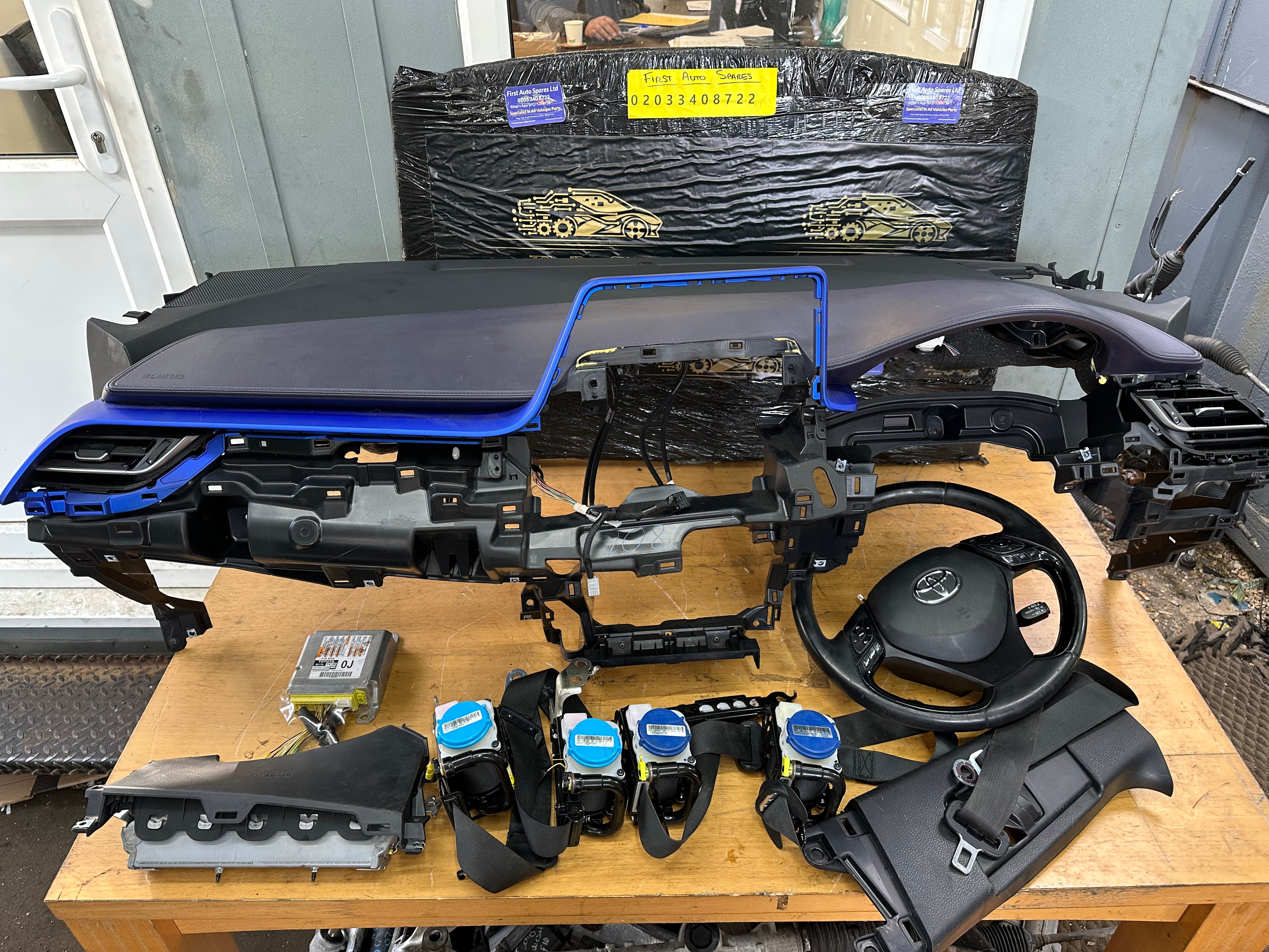 Toyota C-HR 2020 Complete Airbag Kit with Steering Wheel