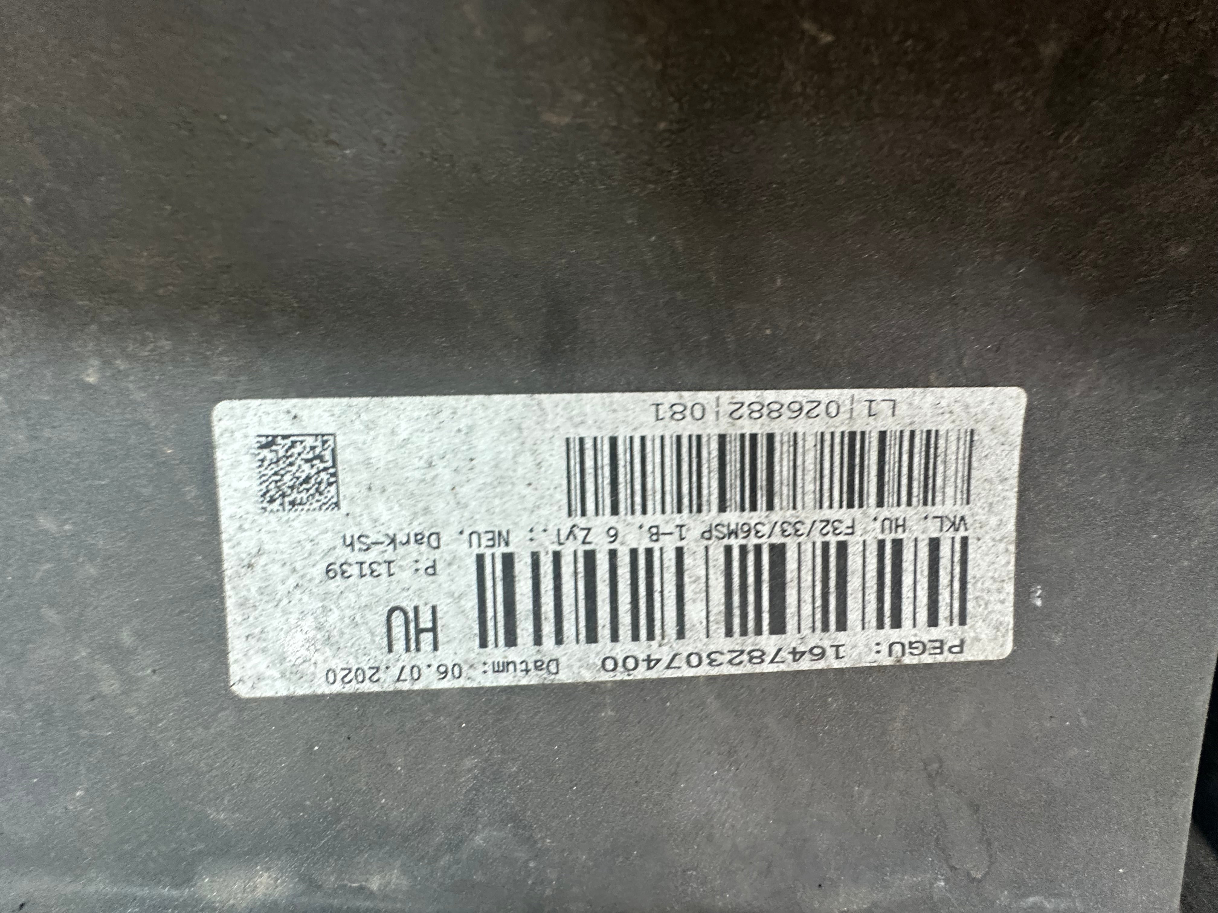 BMW 4 Series F32 / F33 / F36 M Sport Rear Bumper