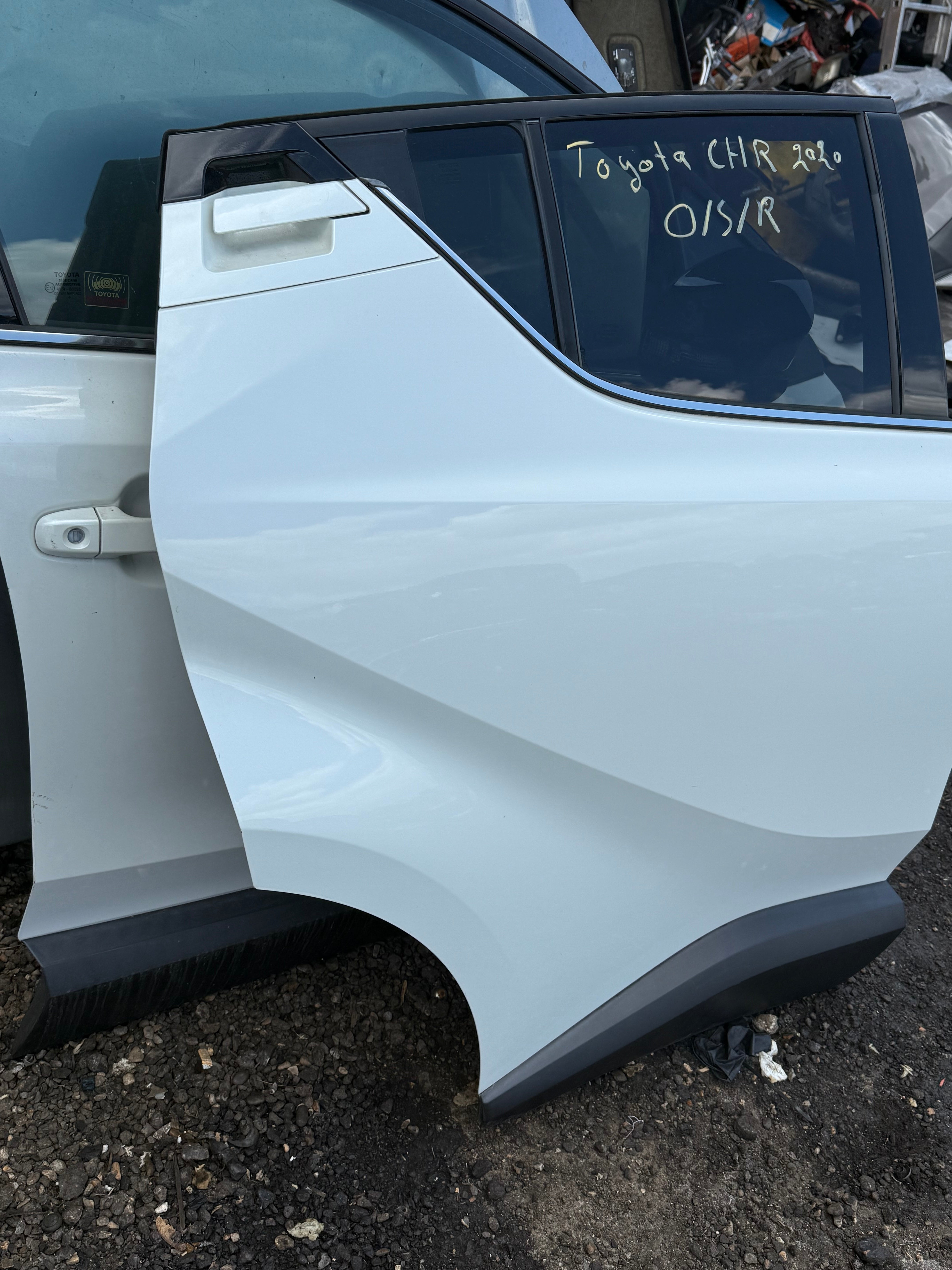 Toyota C-HR Offside / Right Rear Complete Door (O/S/R)