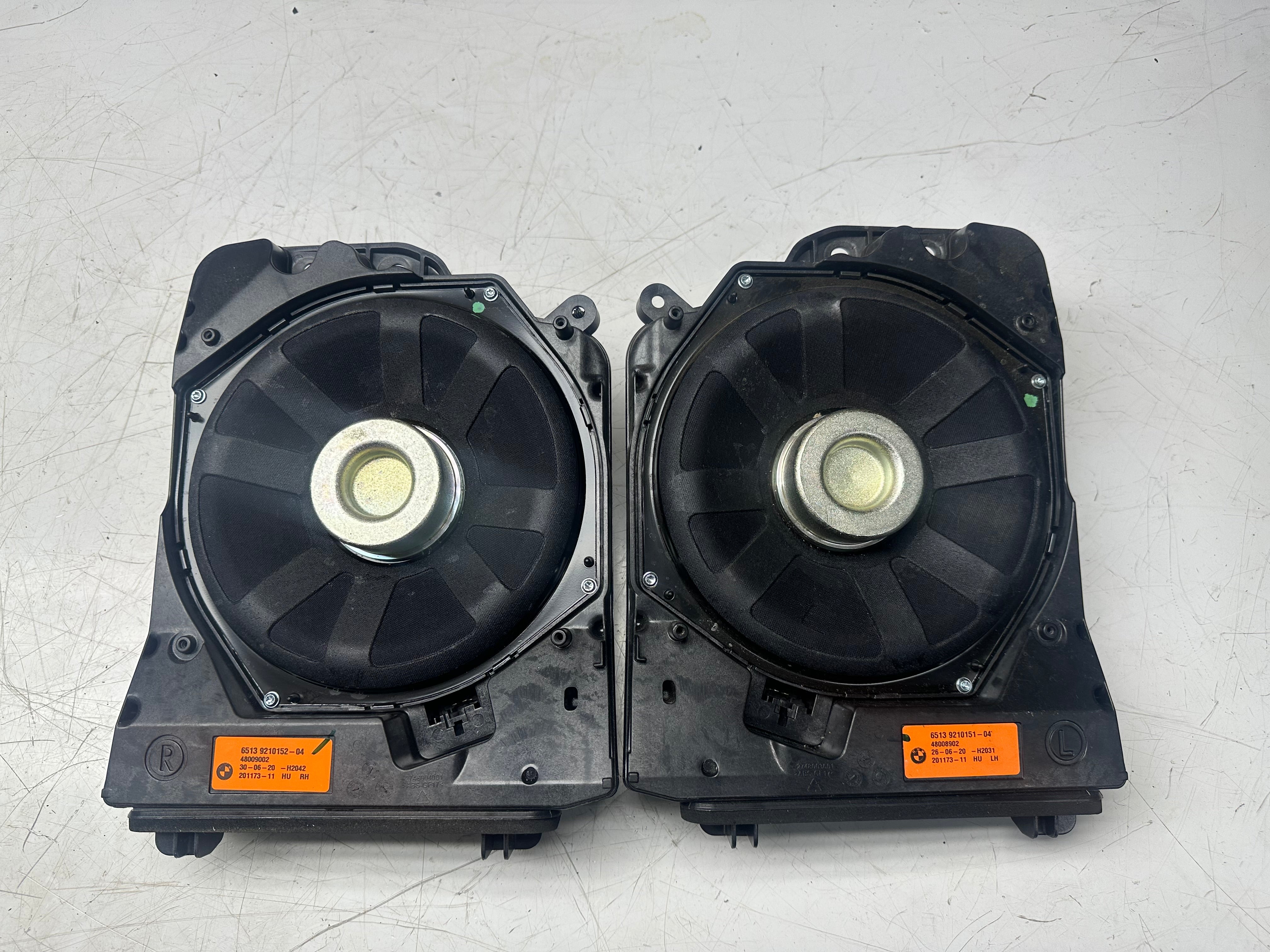 BMW 4 Series Harman Kardon Subwoofer Speakers Set (65139210151-04) (65139210152-04)